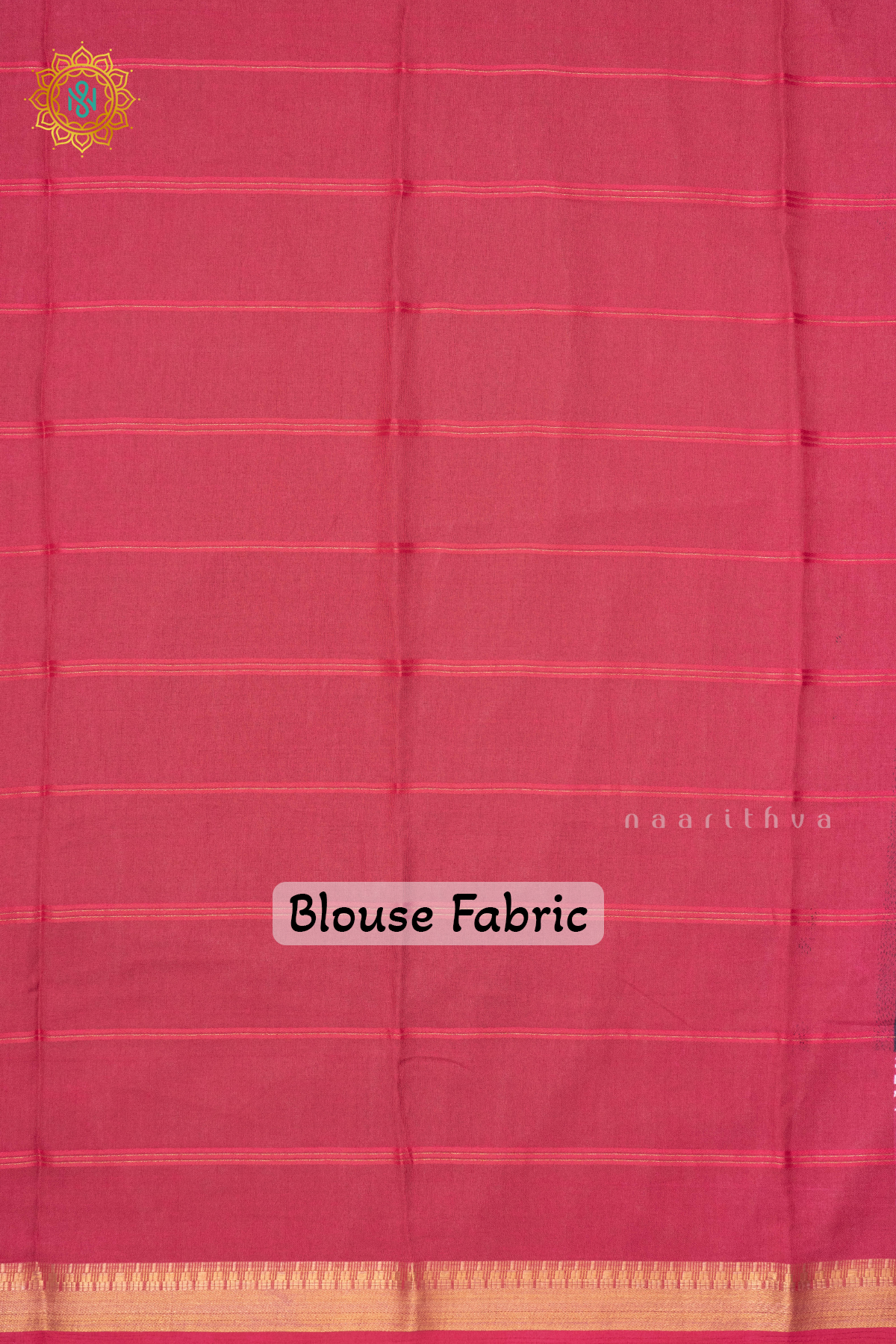 PEACOCK GREEN WITH PINK - SEMI GEORGETTE