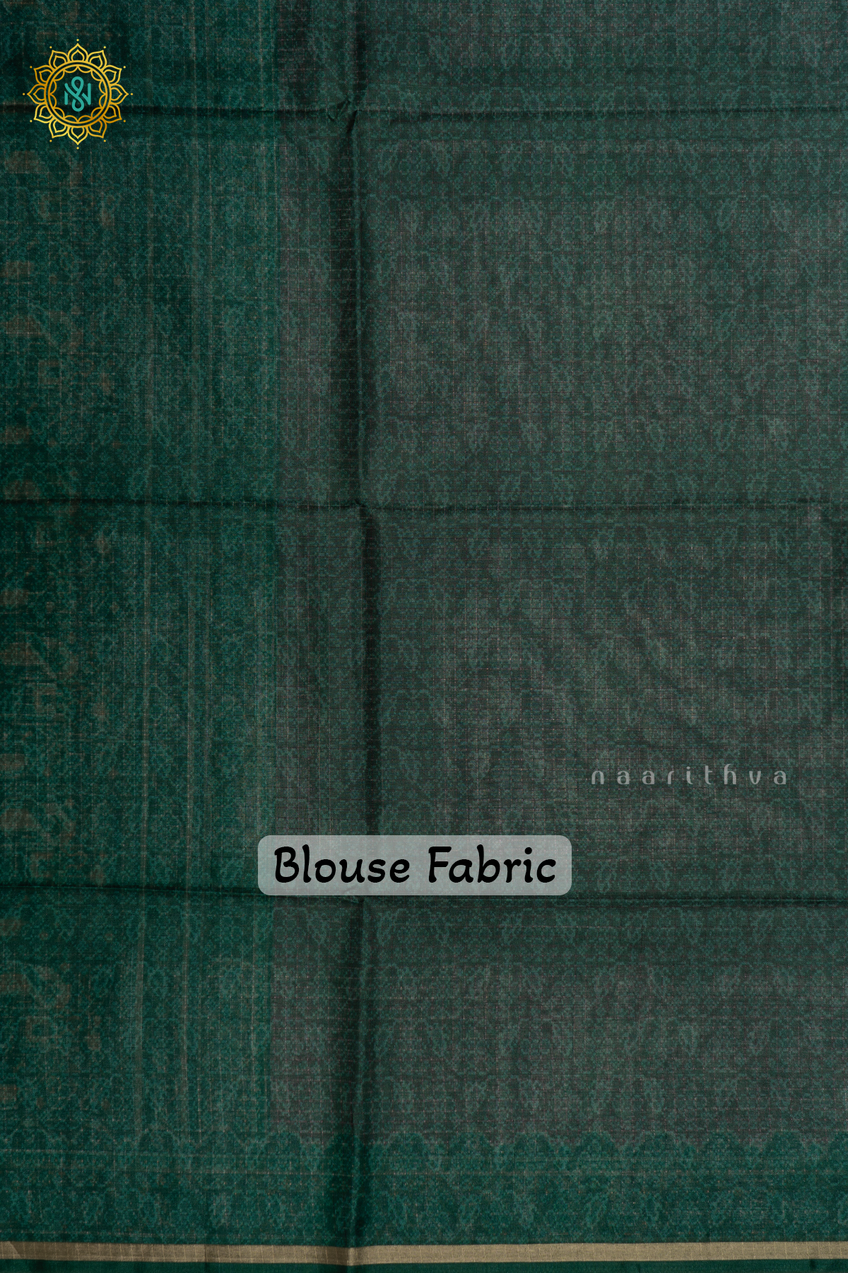 PINKISH LAVENDER WITH BOTTLE GREEN - SEMI TUSSAR SILK SAREE