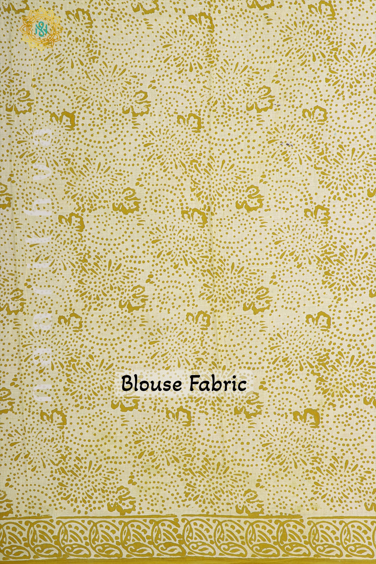 BEIGE WITH YELLOW - MUL COTTON