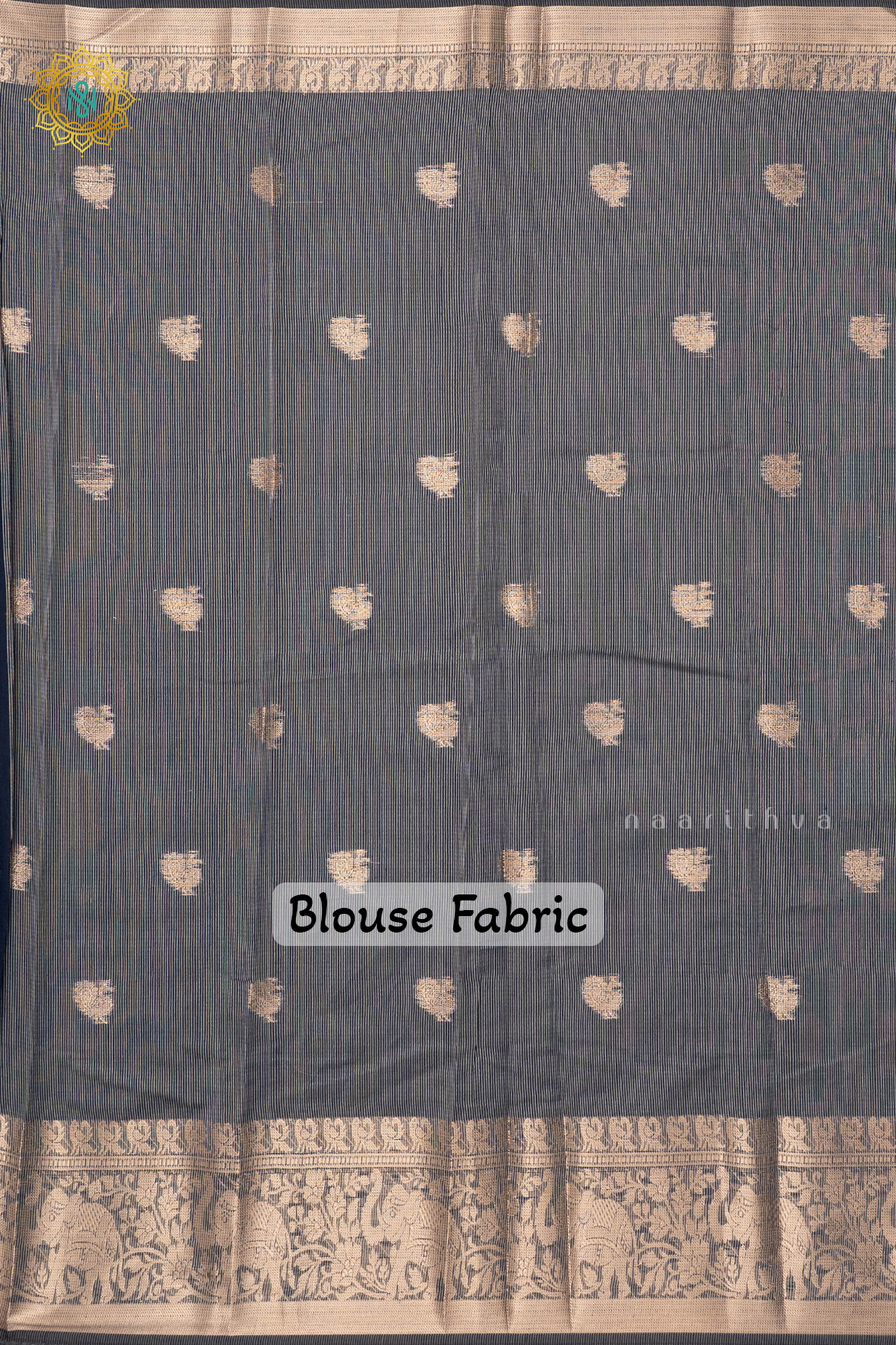 NAVY BLUE - SILK COTTON