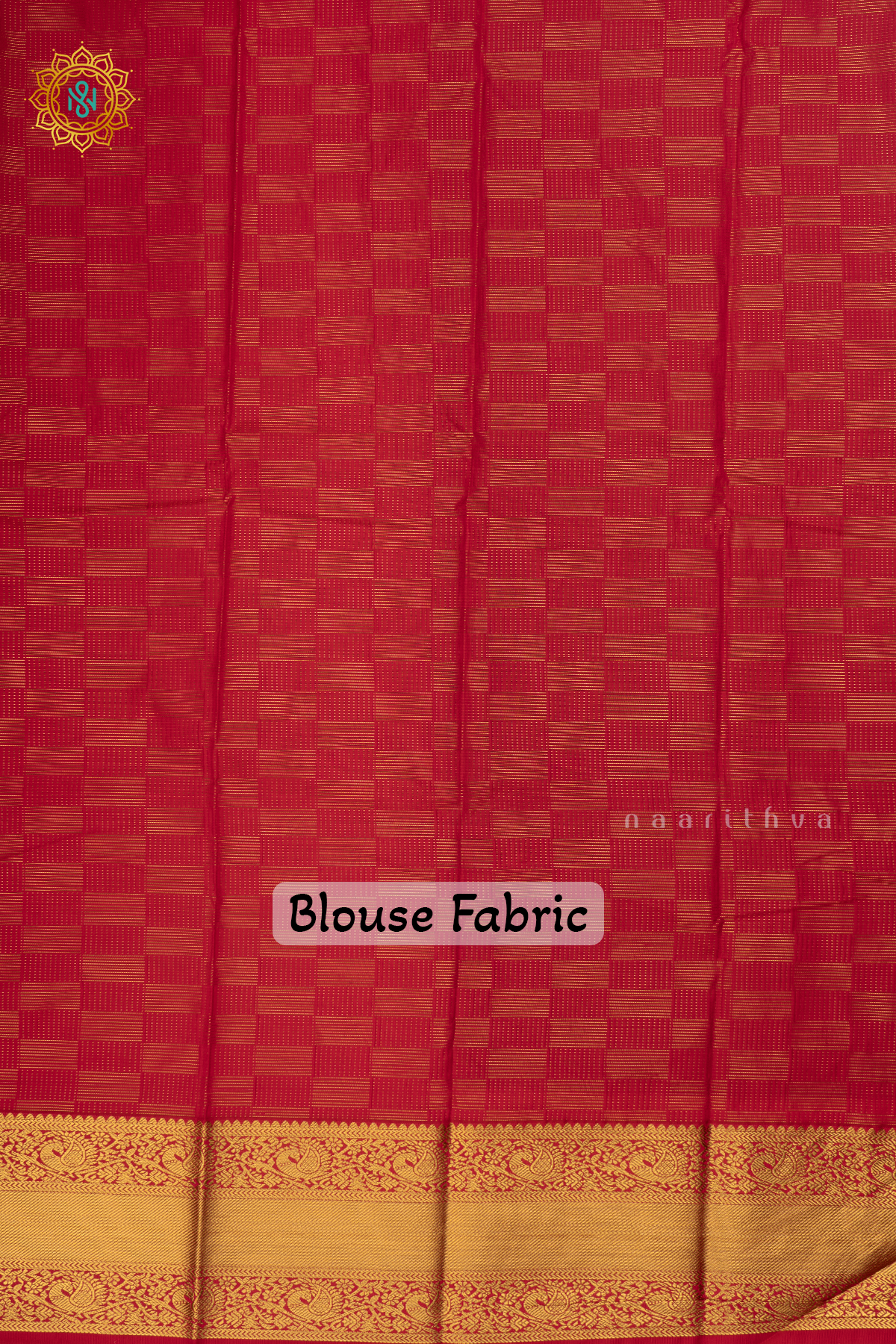 Navy Blue with Rani Pink Semi Kanchi Saree With Zari Buttas All Over And Contrast Zari Border