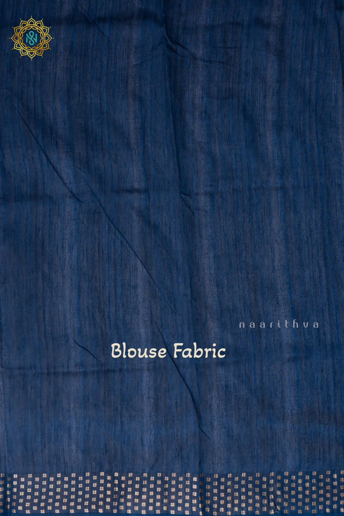 Wine With Blue Semi Cotton Tussar Saree with Printed Body & Contrast Pallu