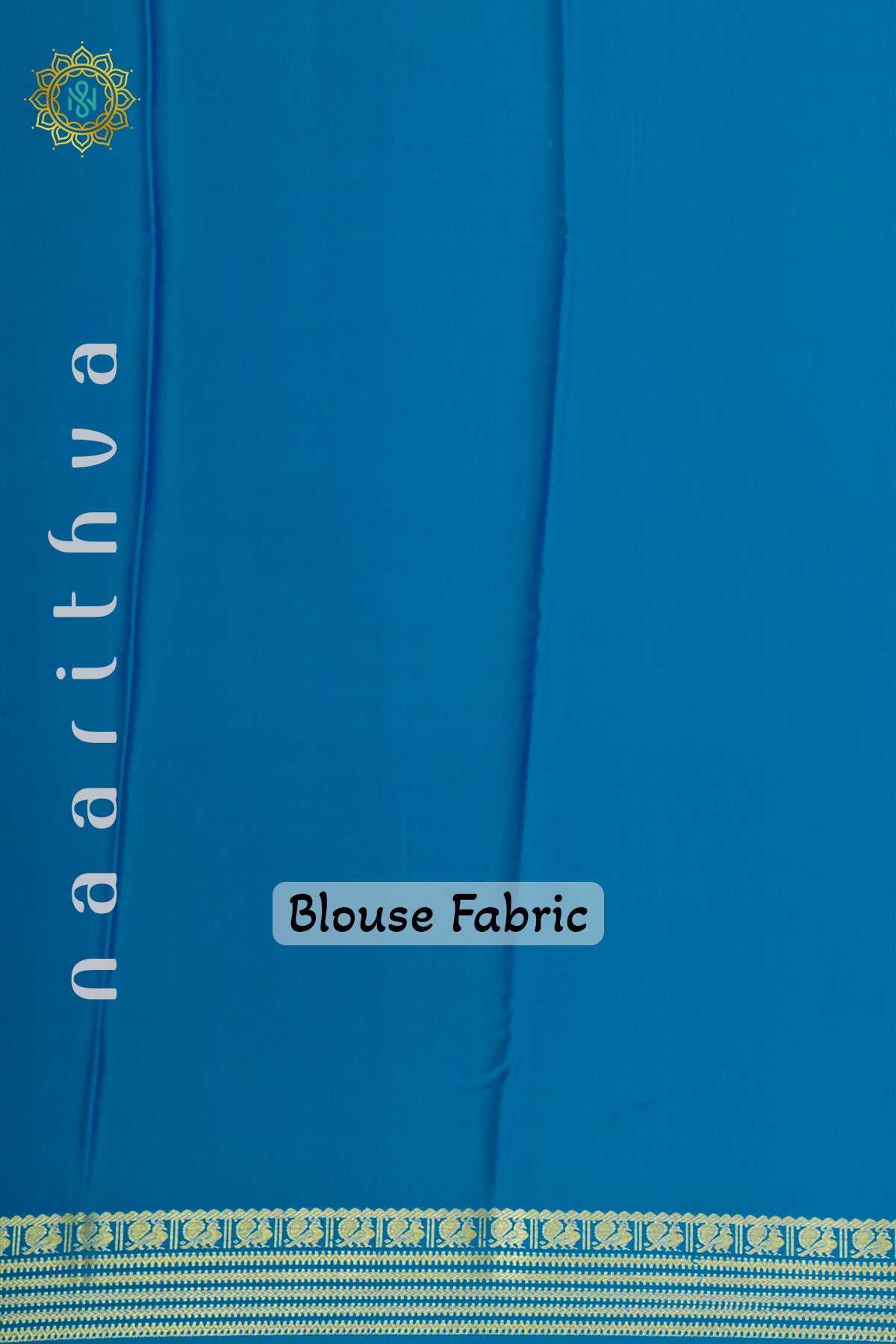 SKY BLUE - PURE MYSORE CREPE SILK