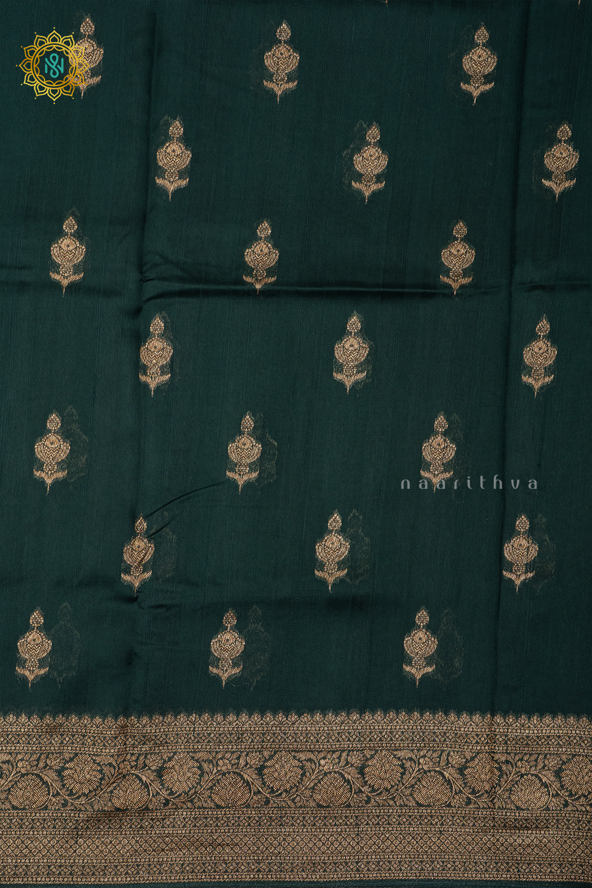 GREEN - SEMI TUSSAR SILK