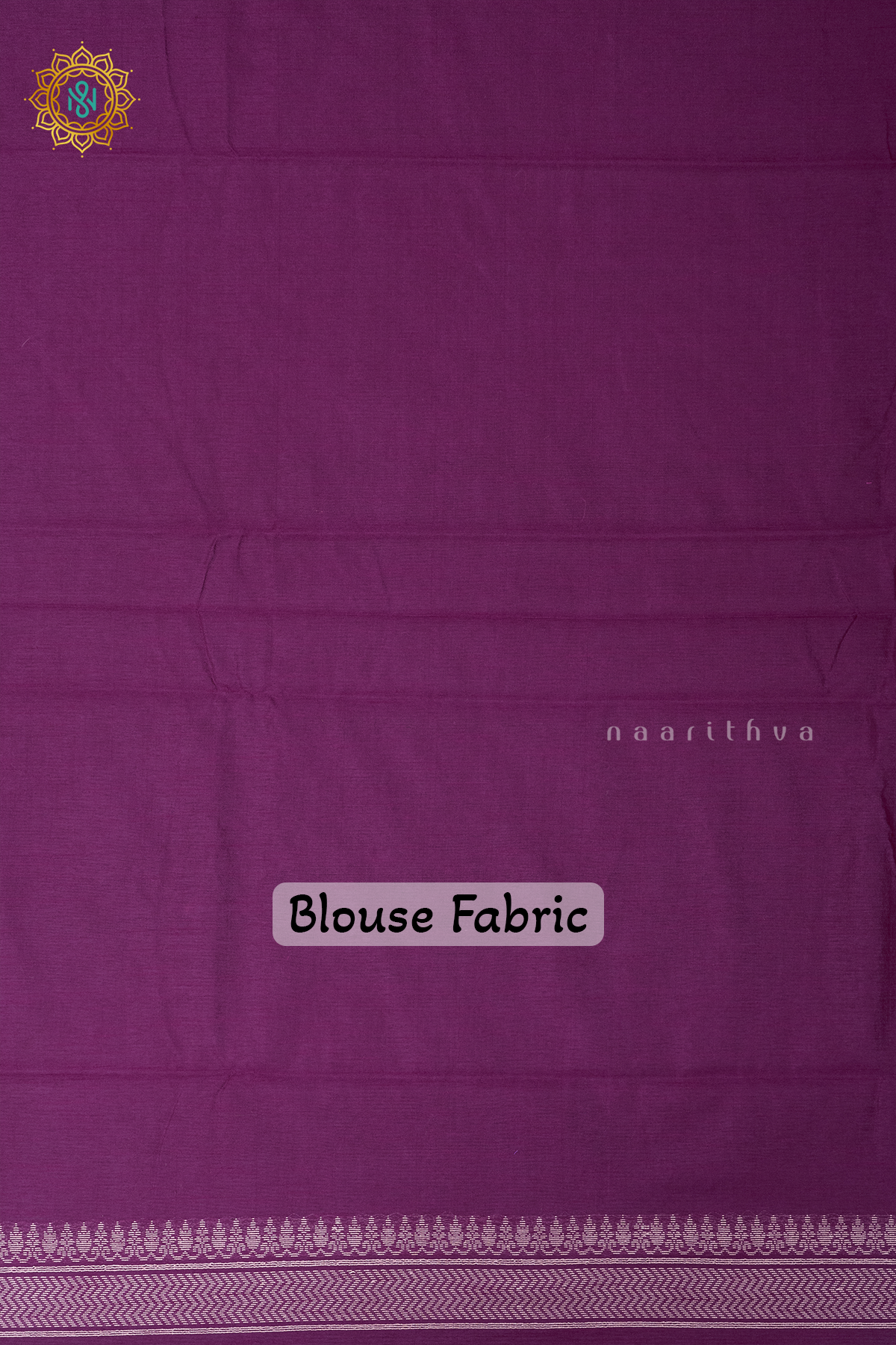 GREEN WITH MAGENTA - JUTE COTTON