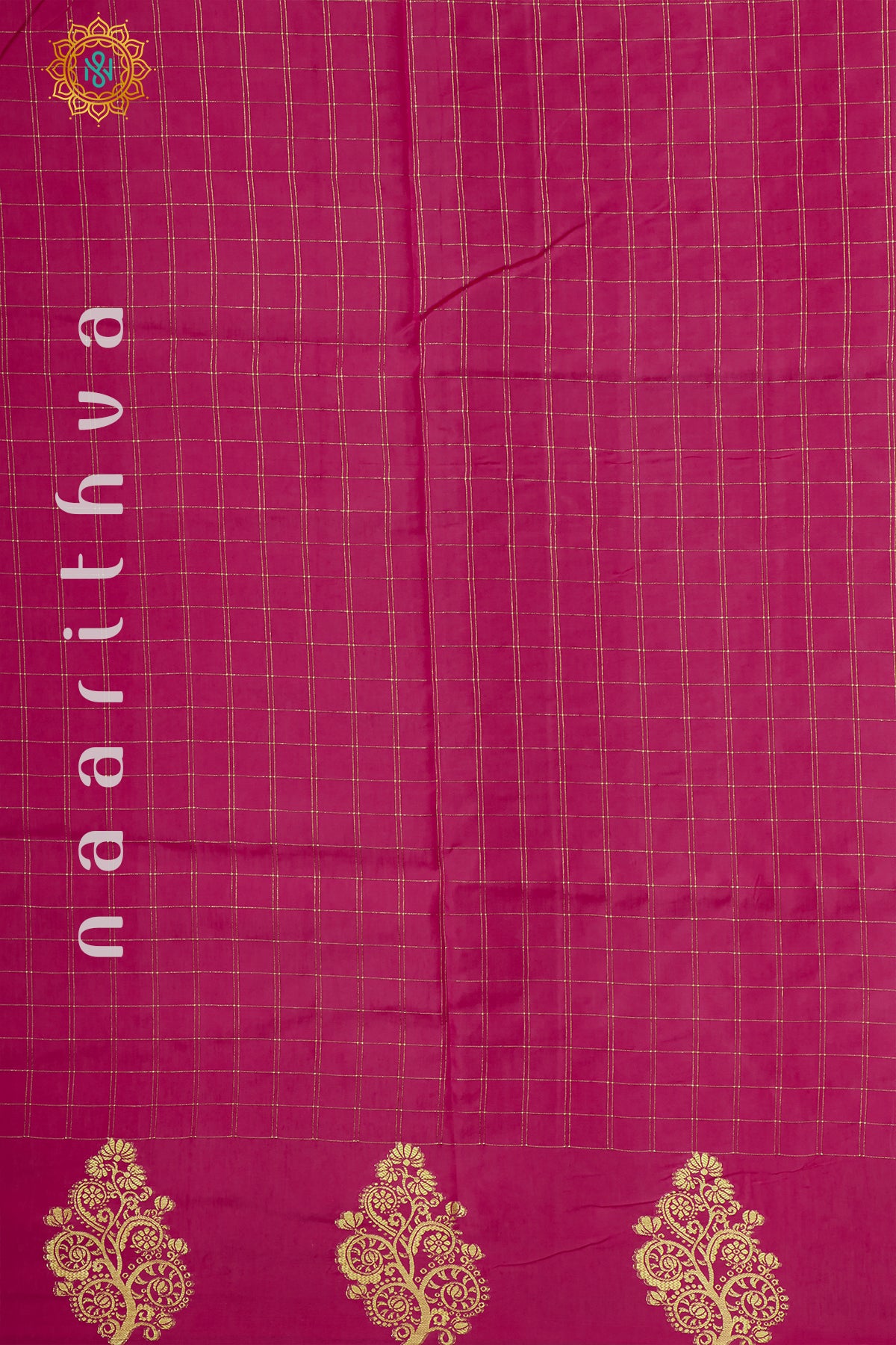 PINK WITH PURPLE - DOLA SILK