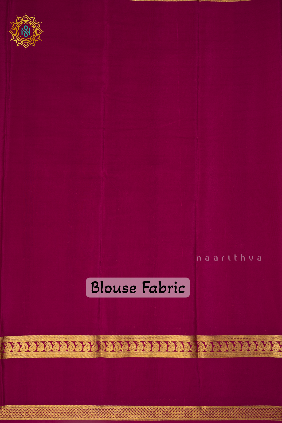 PISTA GREEN WITH RANI PINK - PURE MYSORE CREPE SILK