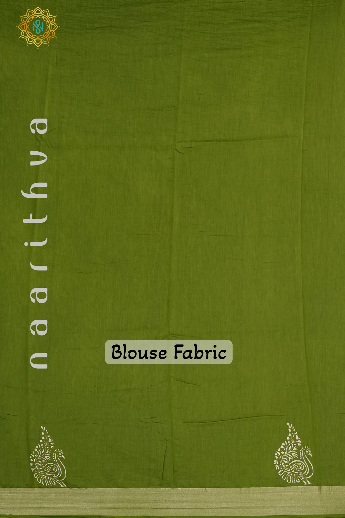 GREEN - CHANDERI SILK COTTON