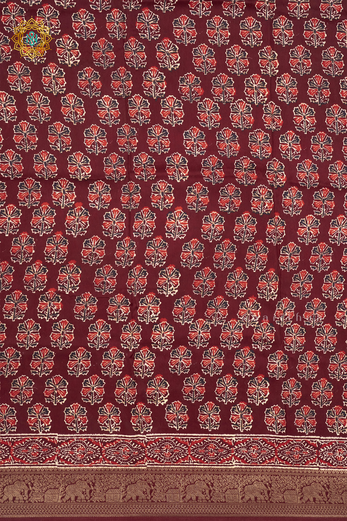 MAROON - DOLA SILK