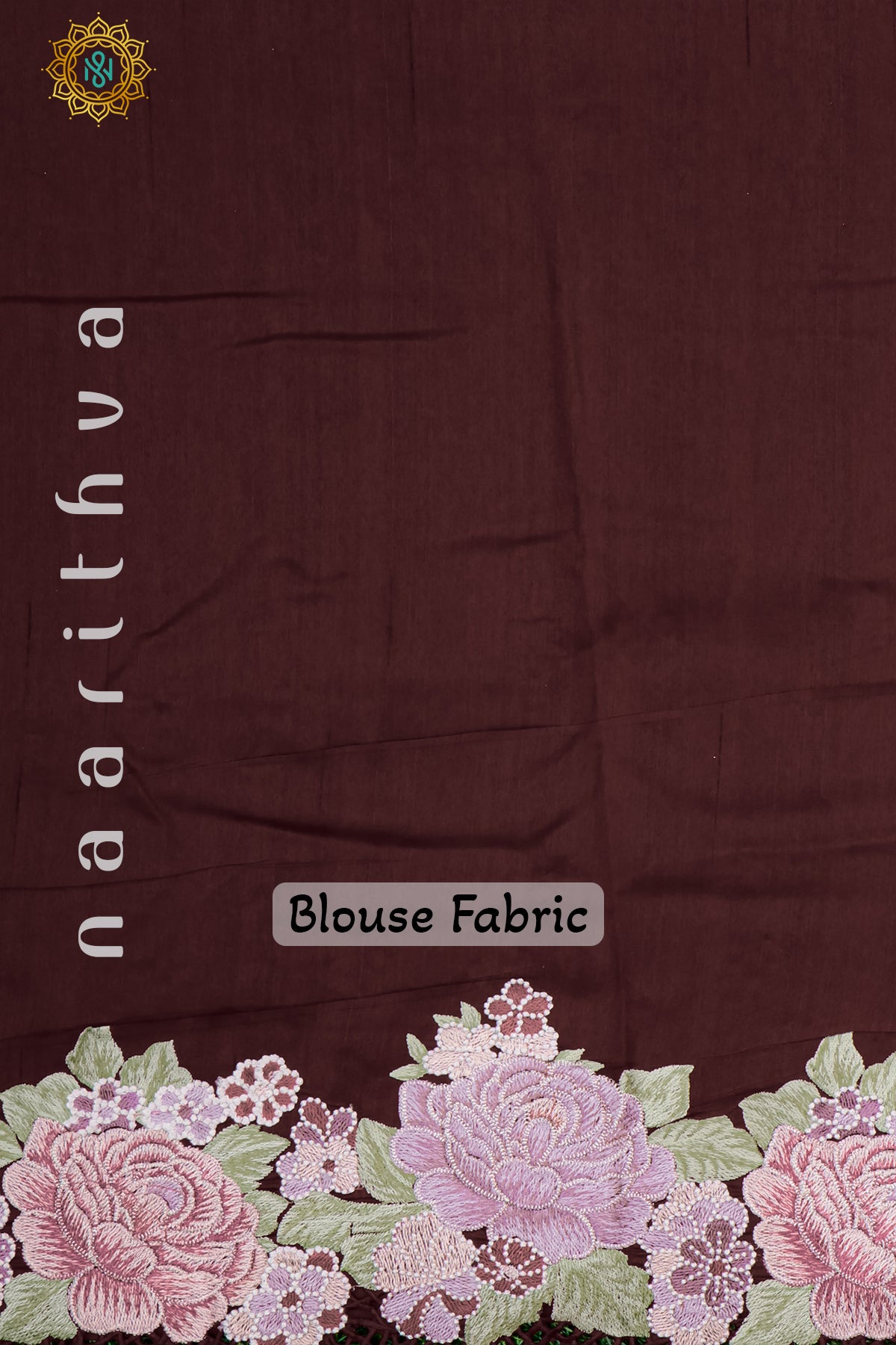 MAROON - TUSSAR SILK