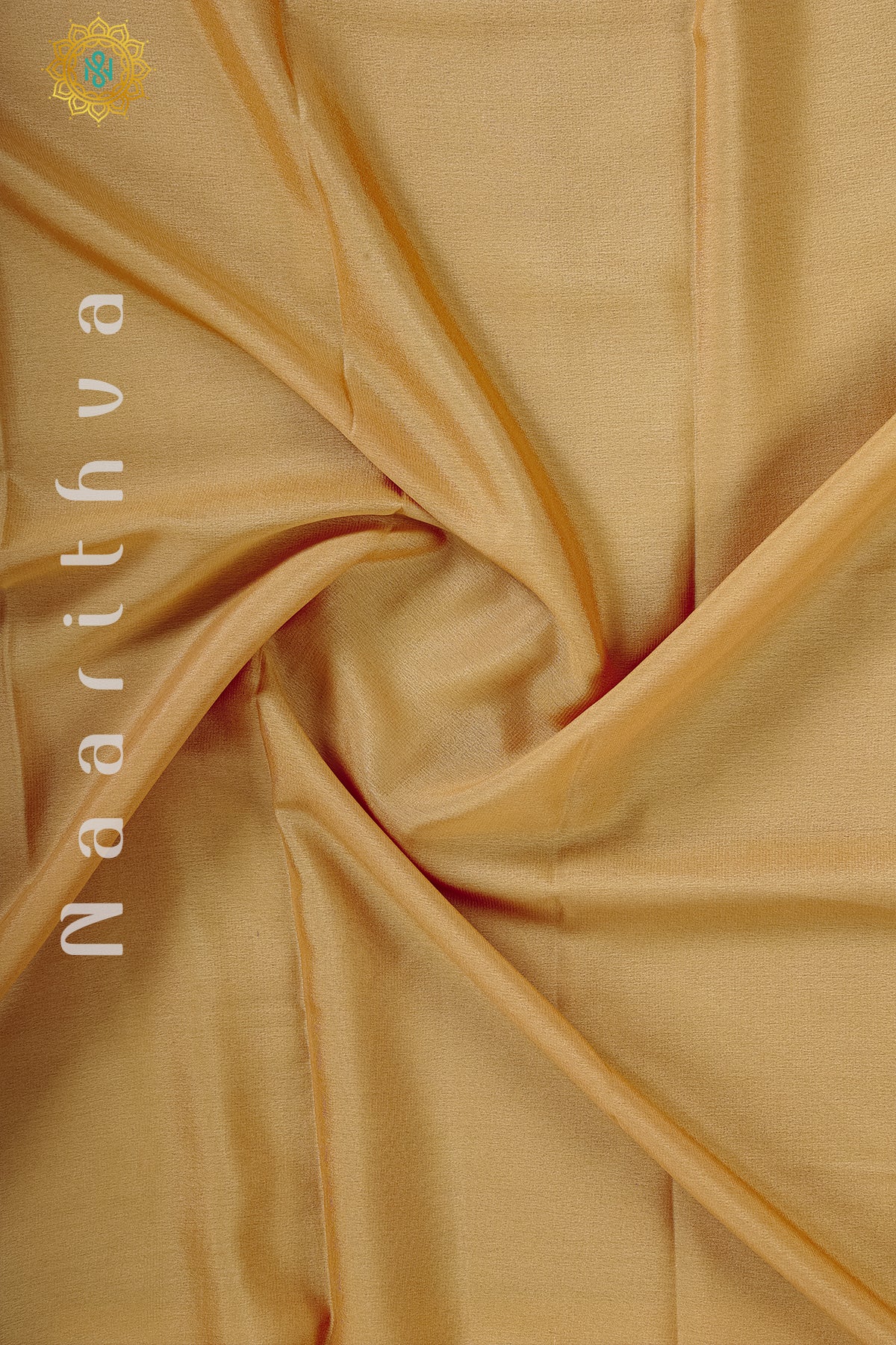 GOLD WITH PINK - MYSORE CREPE SILK