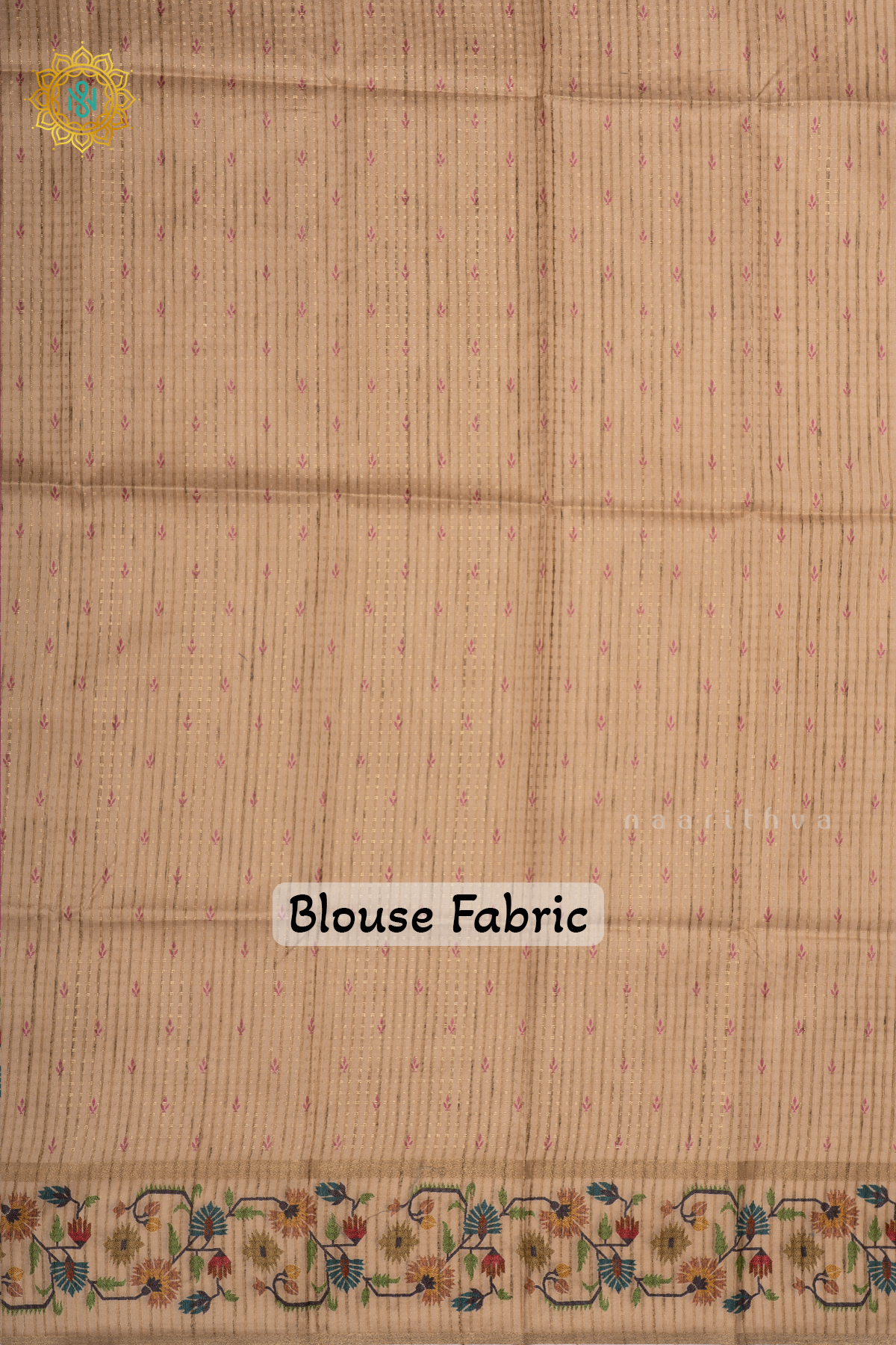 ROUGE PINK - SEMI TUSSAR SILK