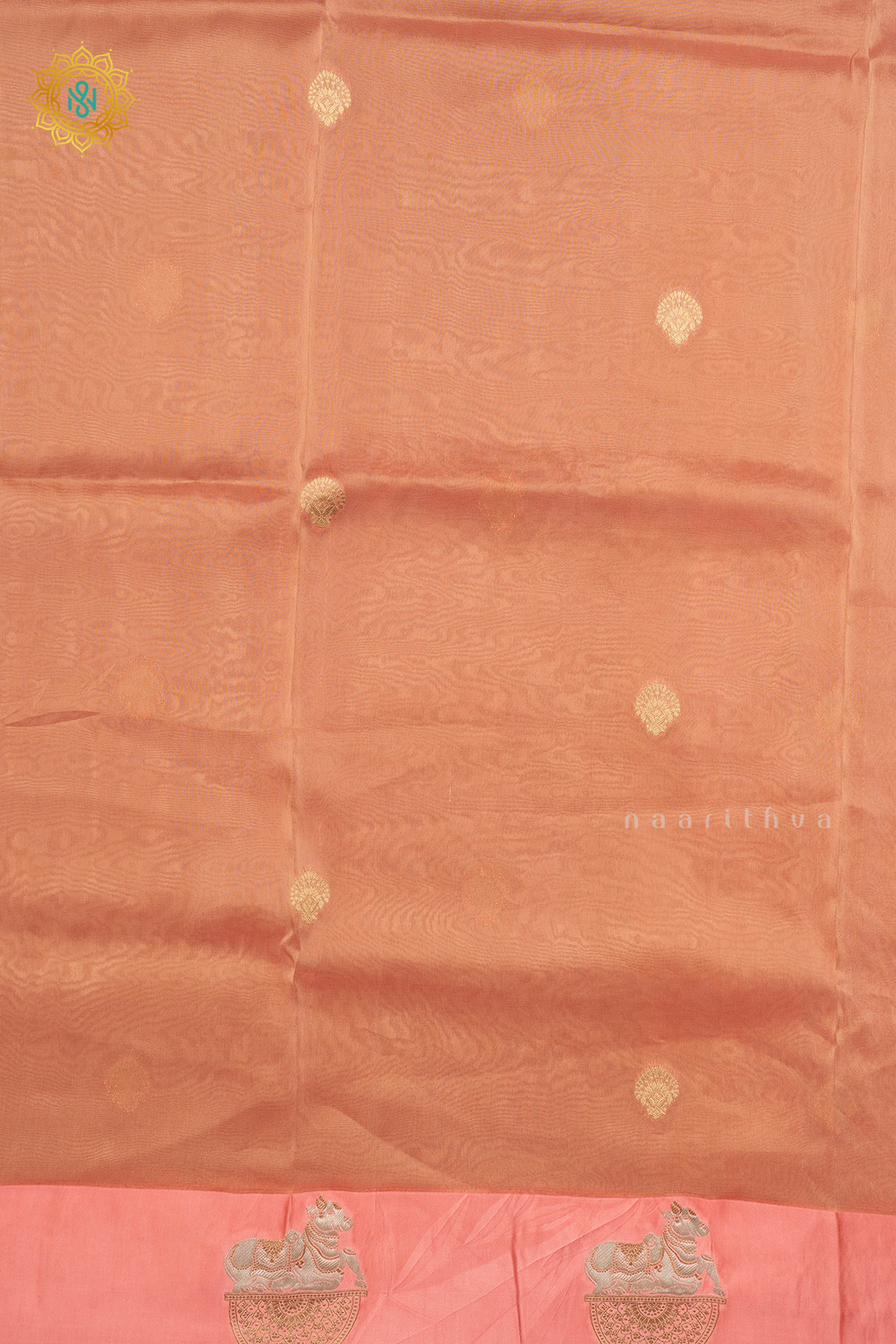PEACH - ORGANZA TISSUE