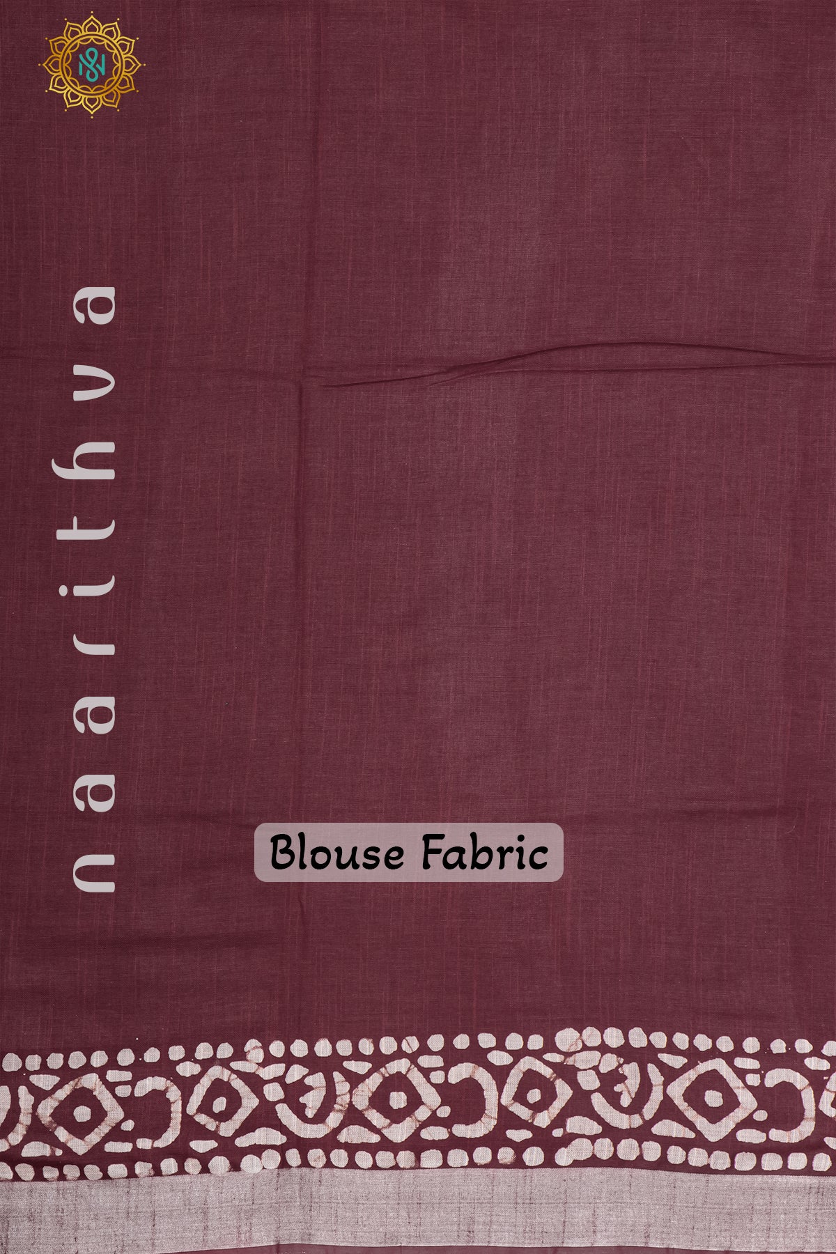 MAROON - SLUB COTTON