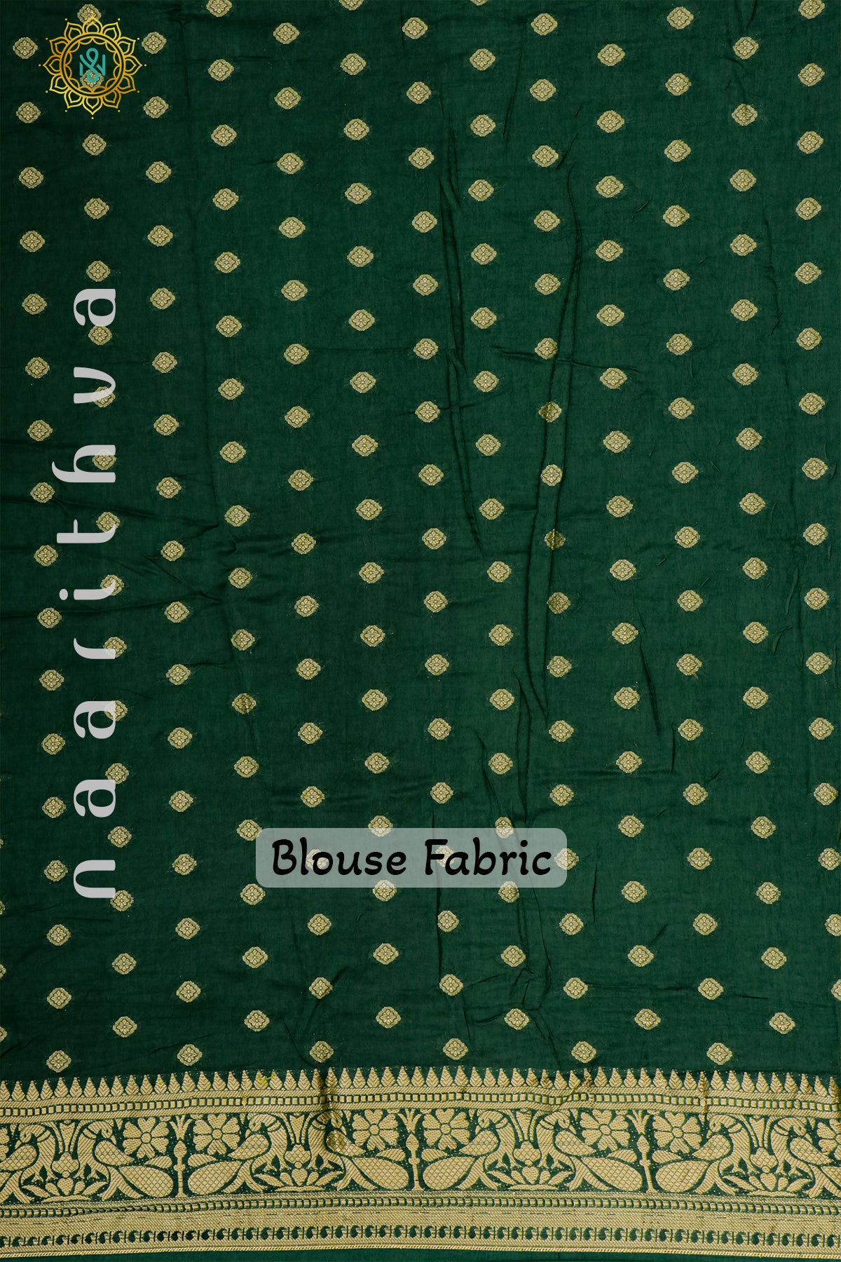 LIGHT GREEN WITH BOTTLE GREEN - DOLA SILK