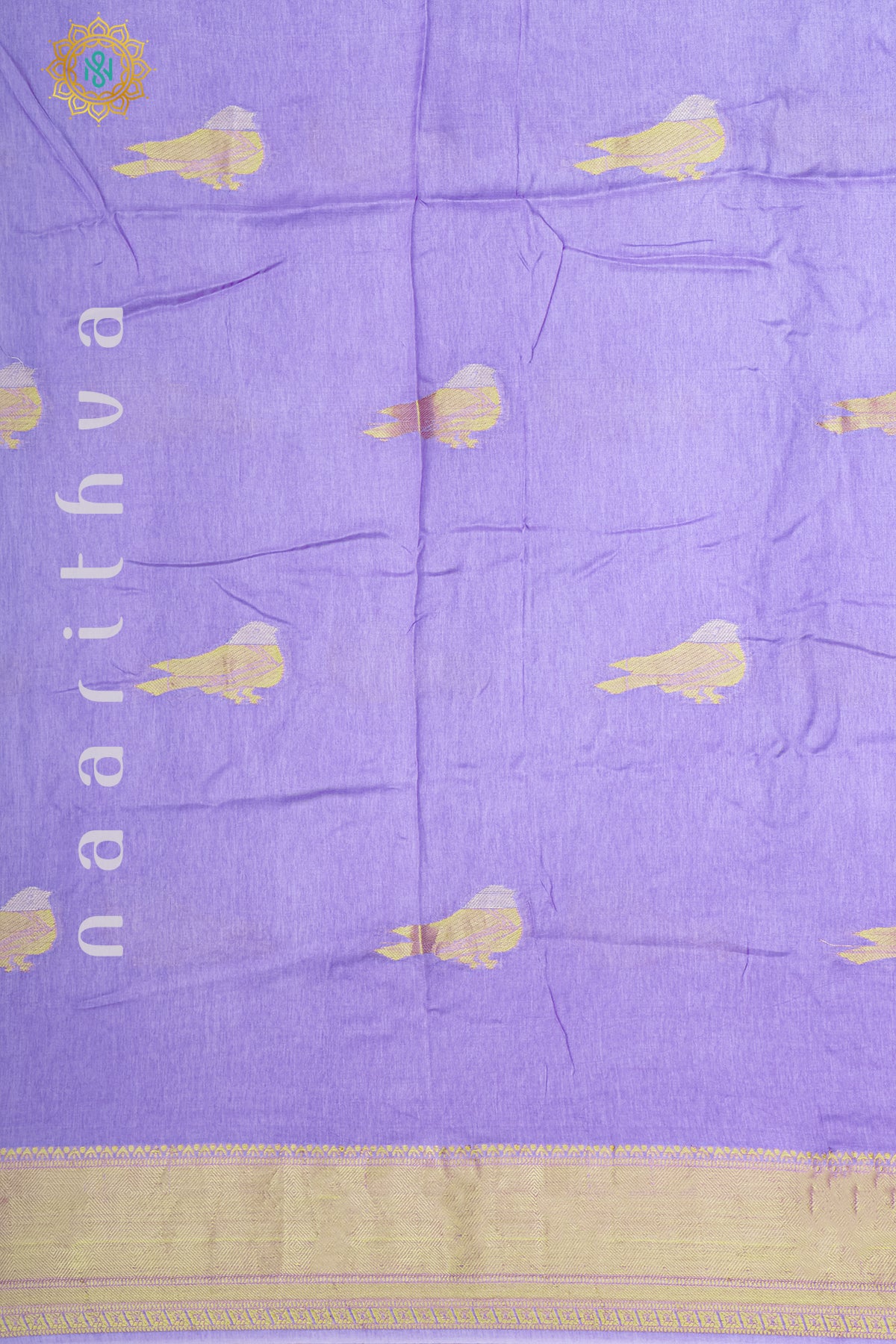 LAVENDER WITH PURPLE - DOLA SILK