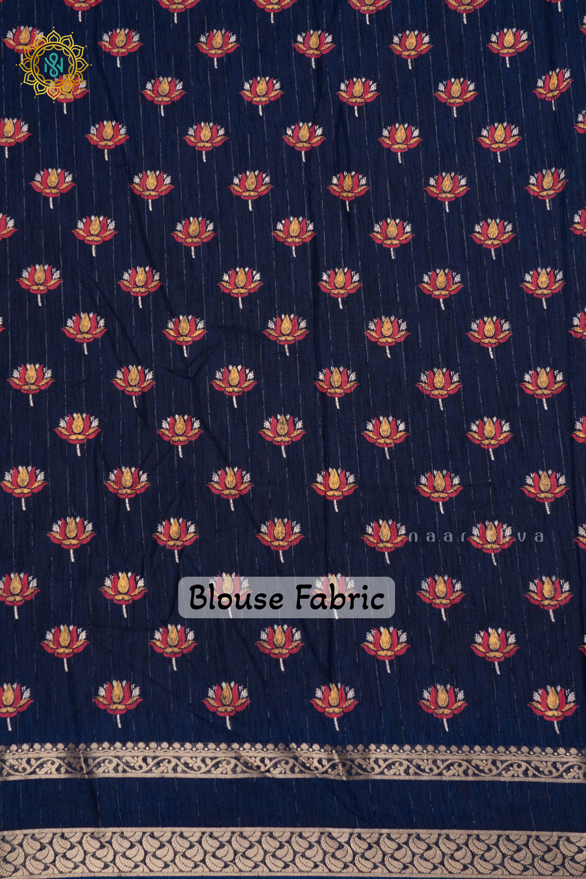 NAVY BLUE - JUTE COTTON