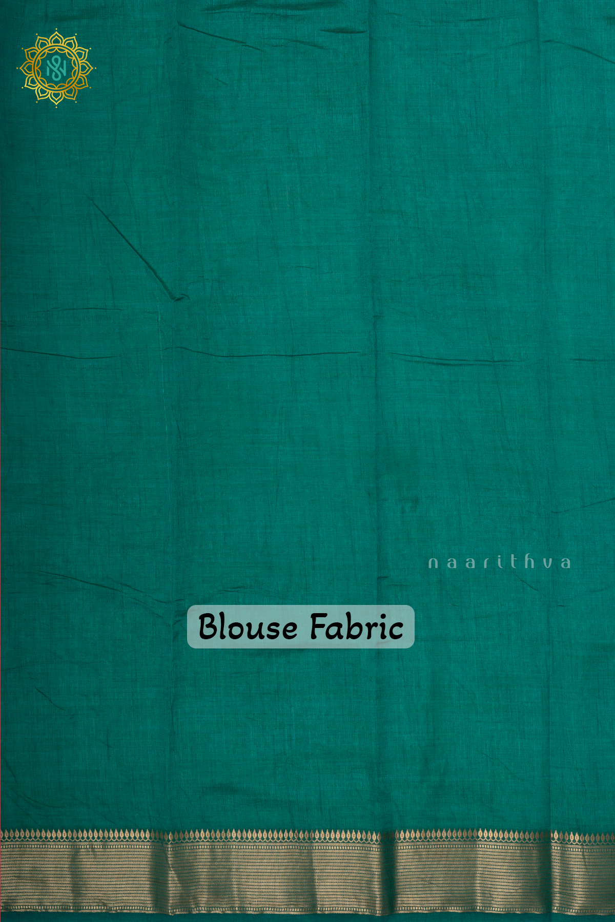AQUA GREEN - SEMI TUSSAR SILK