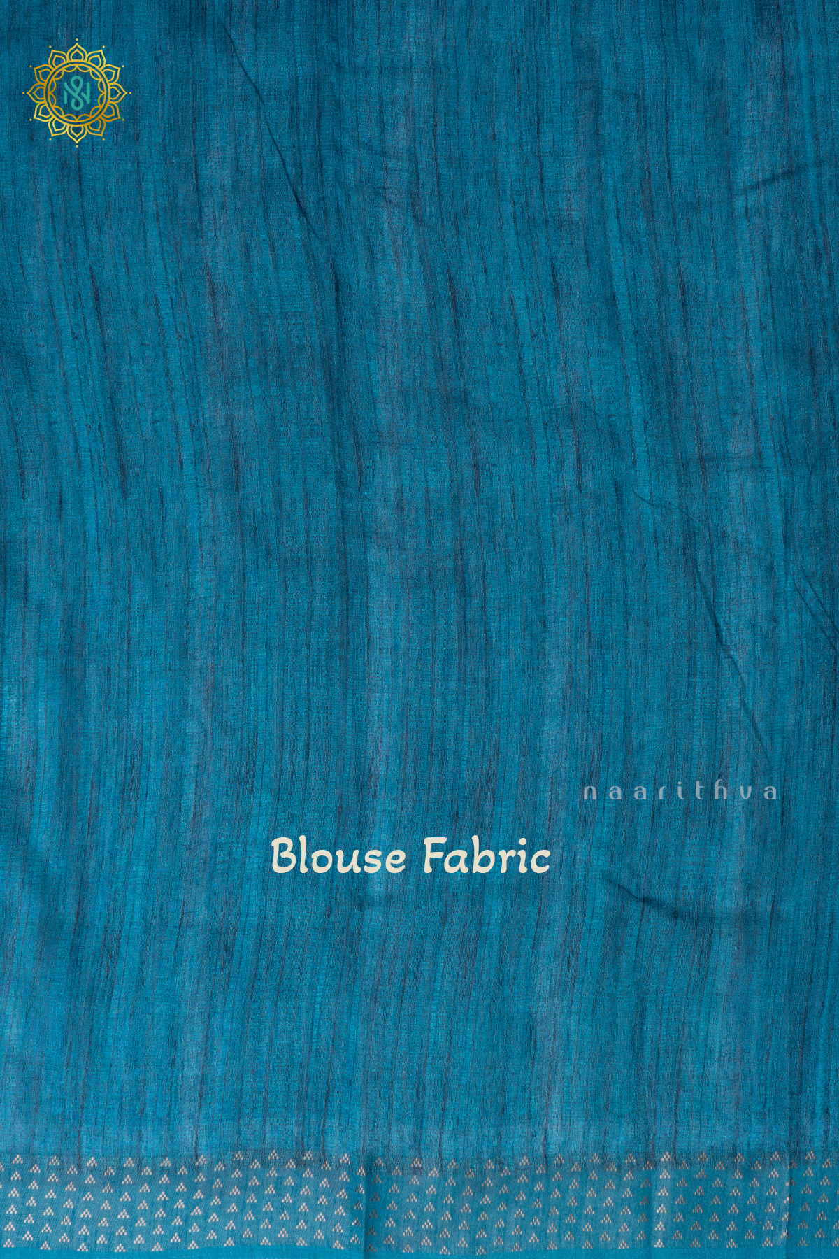 Wine With Sky Blue Semi Cotton Tussar Saree with Printed Body & Contrast Pallu
