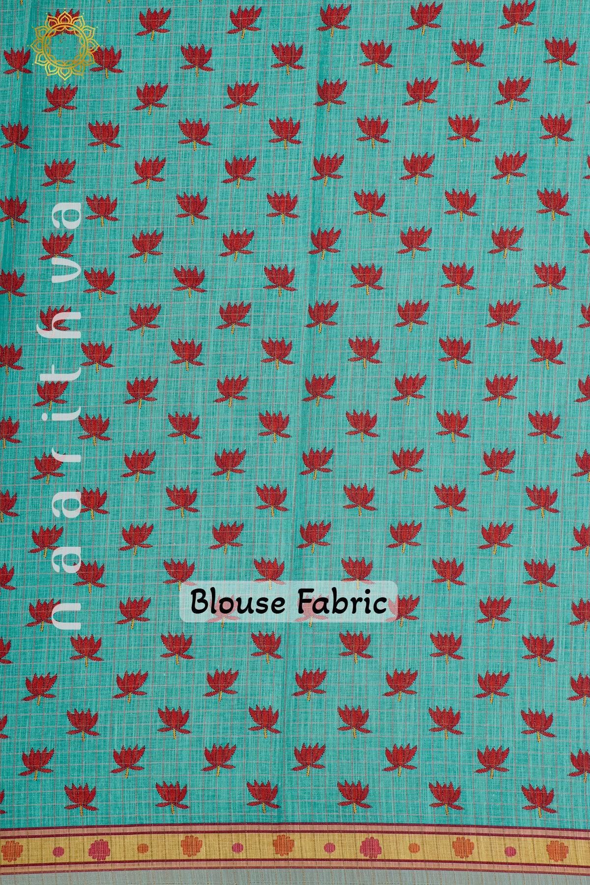 AQUA BLUE - LINEN COTTON