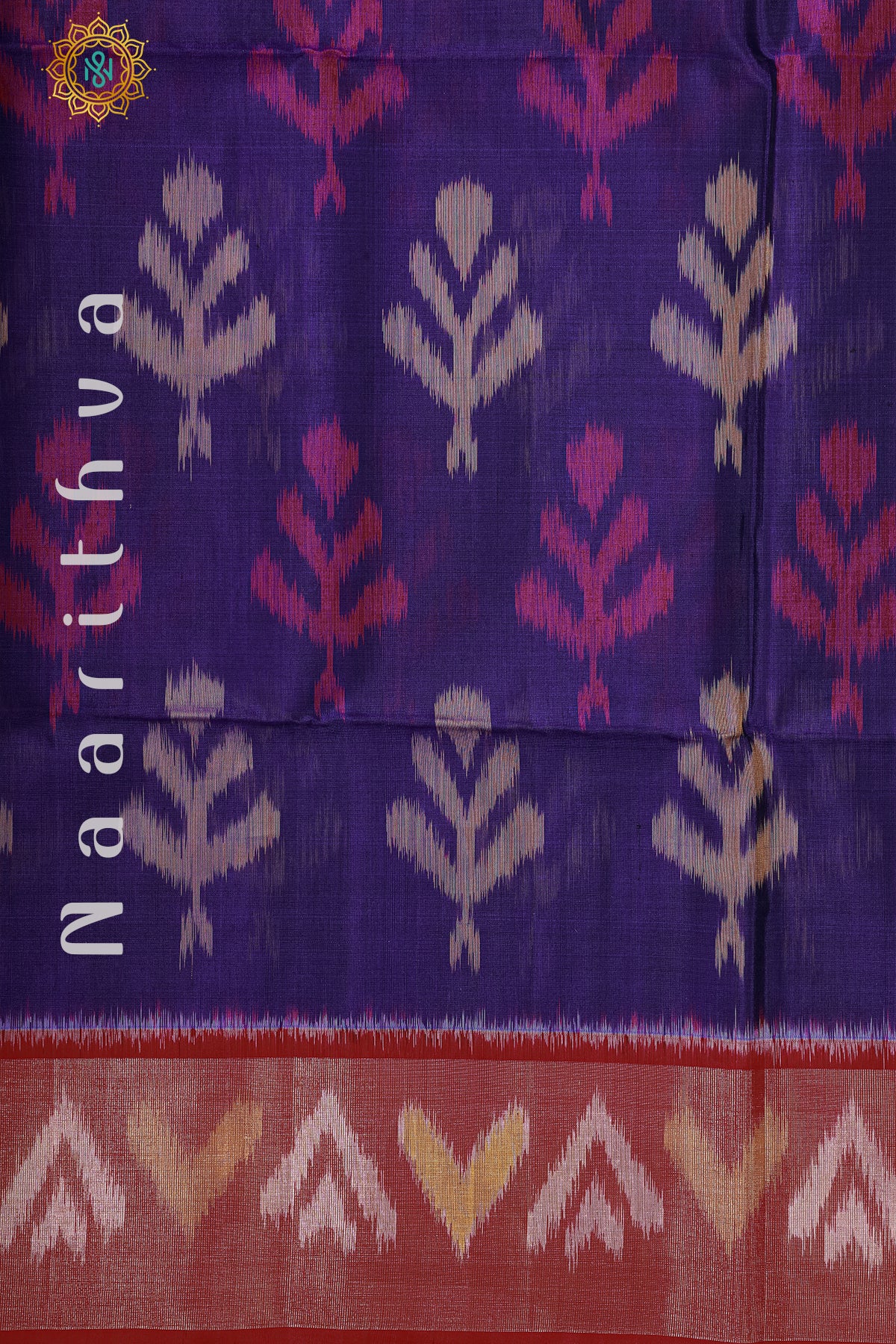 PURPLE WITH RED - IKAT SICO