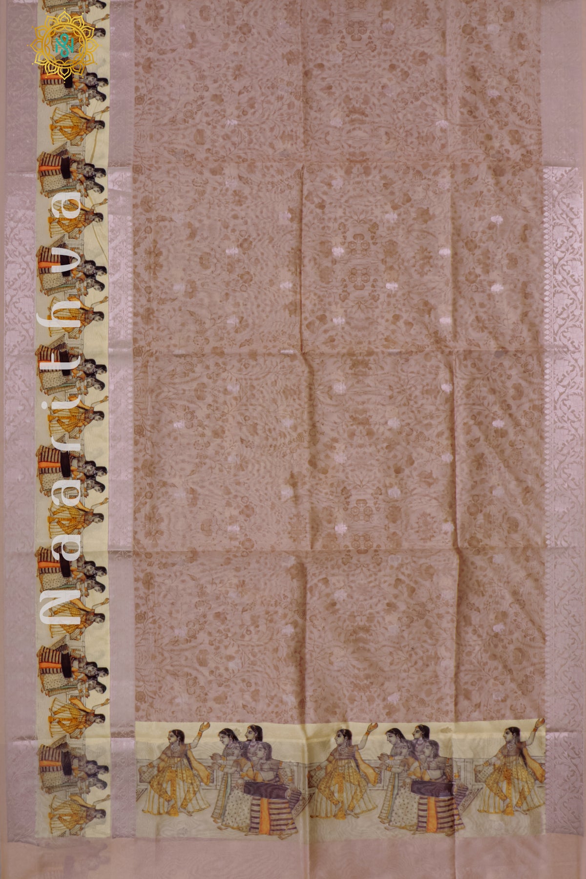 PEACH - CHANDERI SILK COTTON