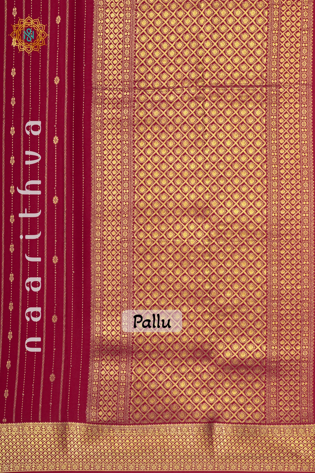 RED - PURE MYSORE CREPE SILK