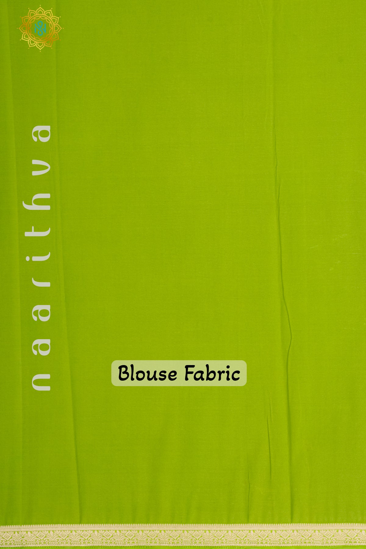 PARROT GREEN - SEMI MYSORE CREPE SILK