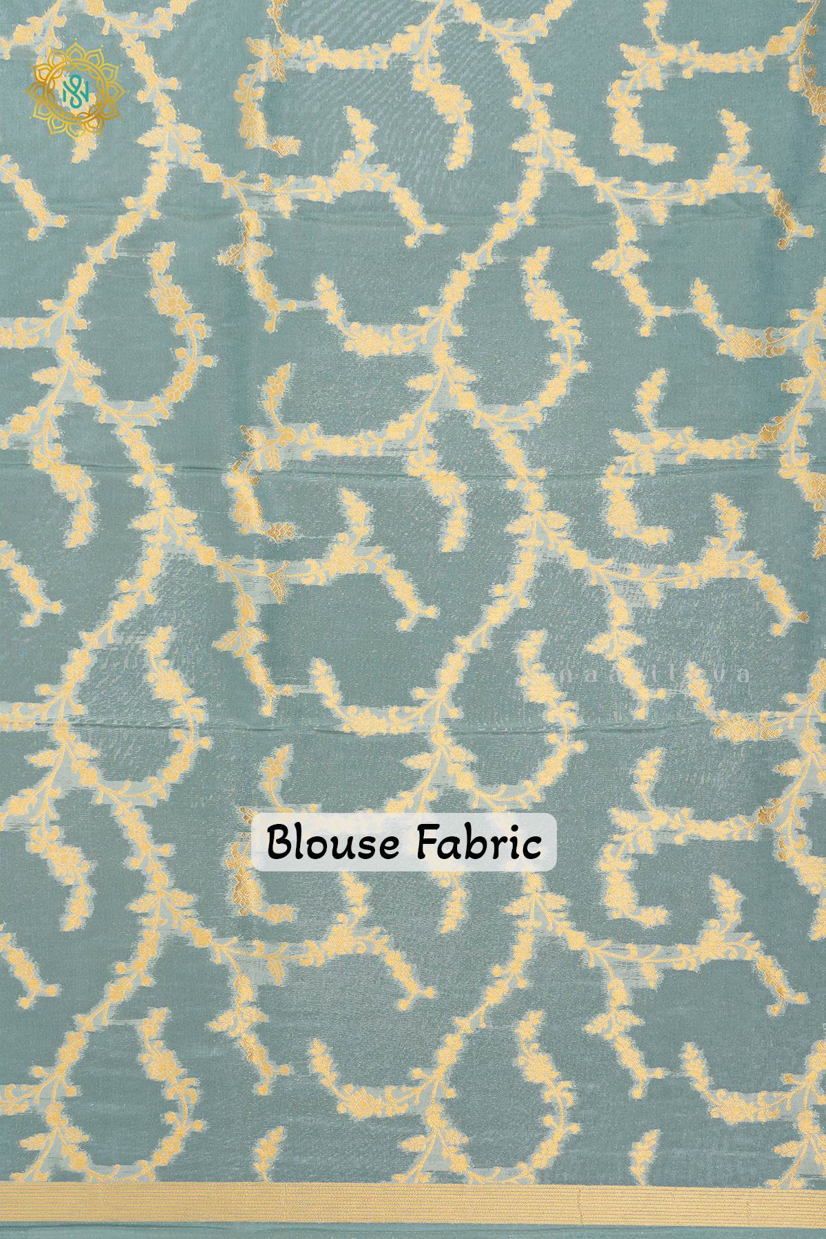 AQUA BLUE - TISSUE ORGANZA