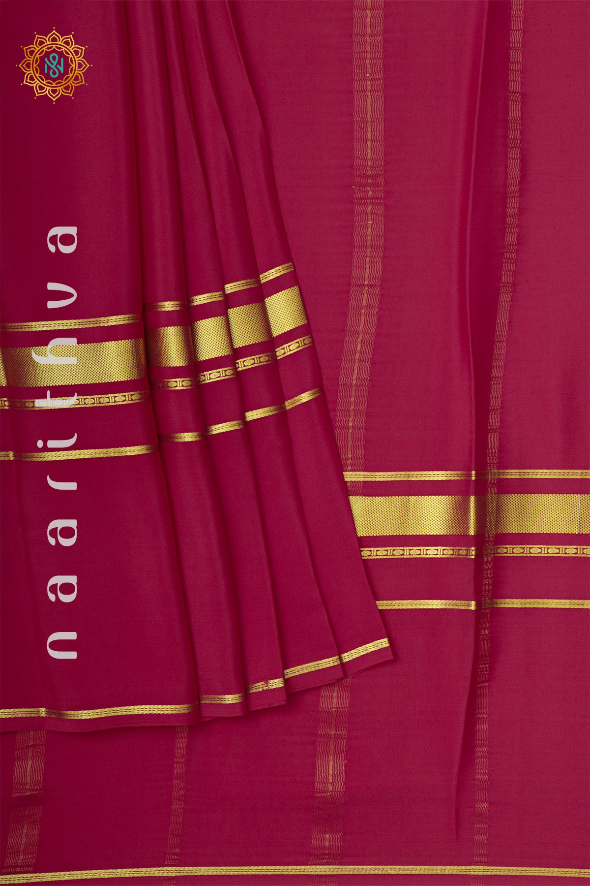 PINK - PURE MYSORE CREPE SILK