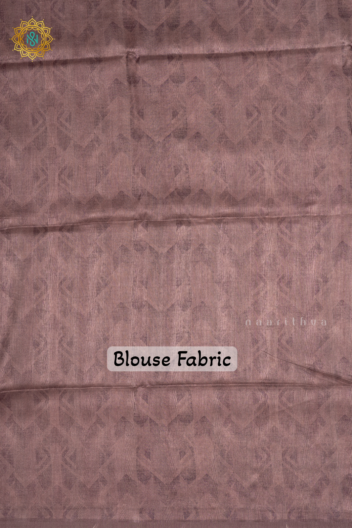 Light Pink Semi Gicha Tussar Saree With Printed Body, Pallu And Blouse