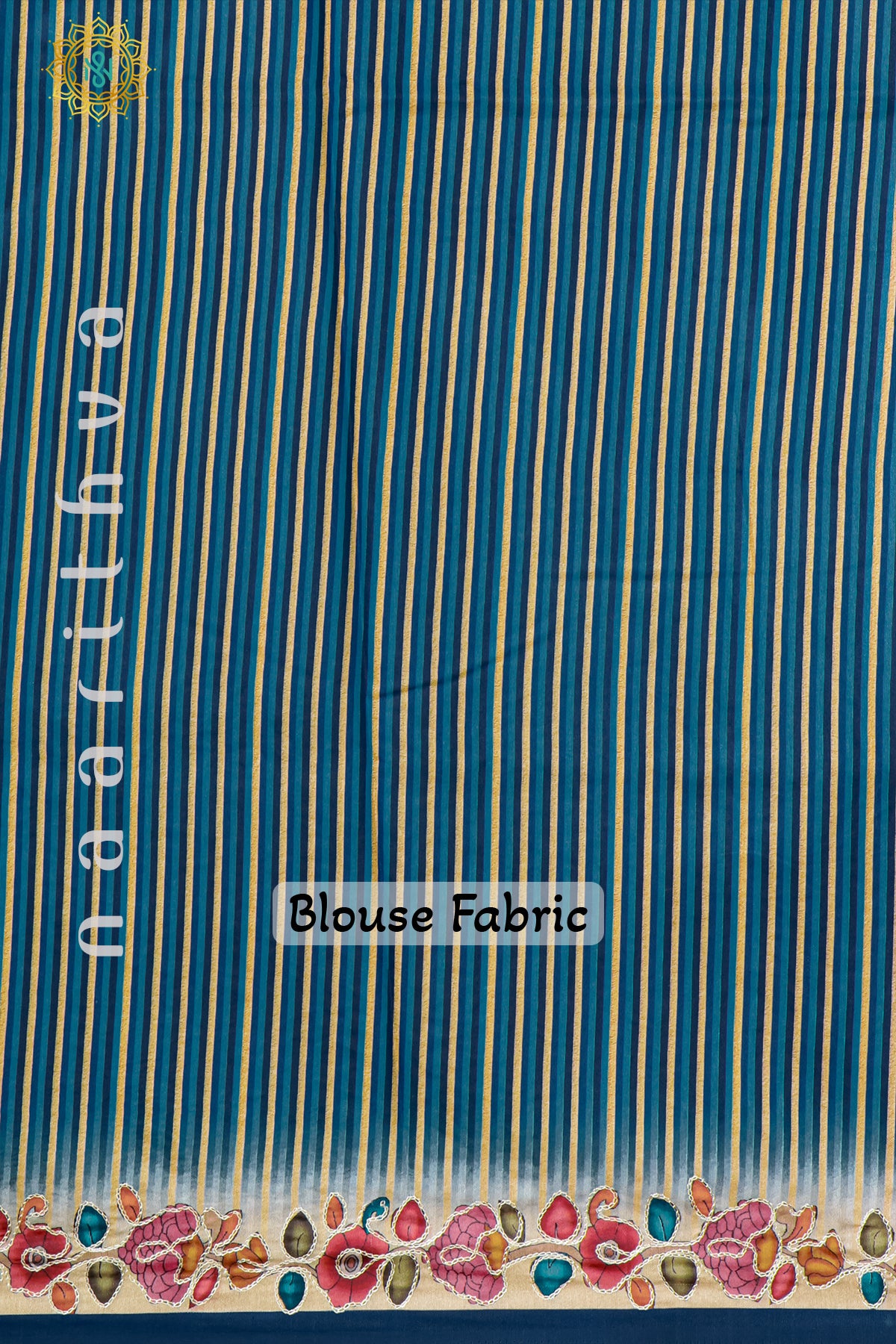 BLUE - CHANDERI SILK COTTON