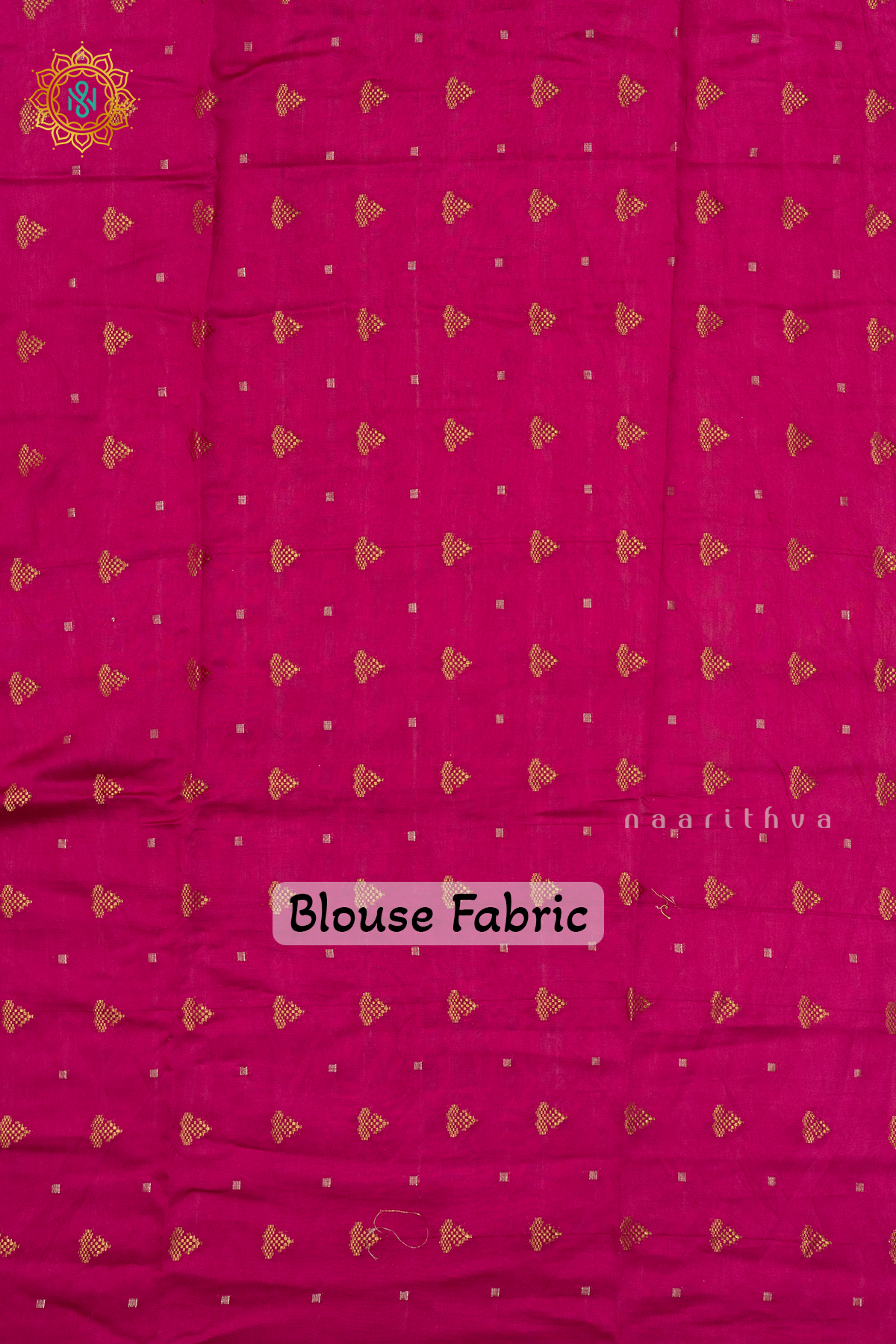 PINK WITH GREY - SEMI CREPE SILK