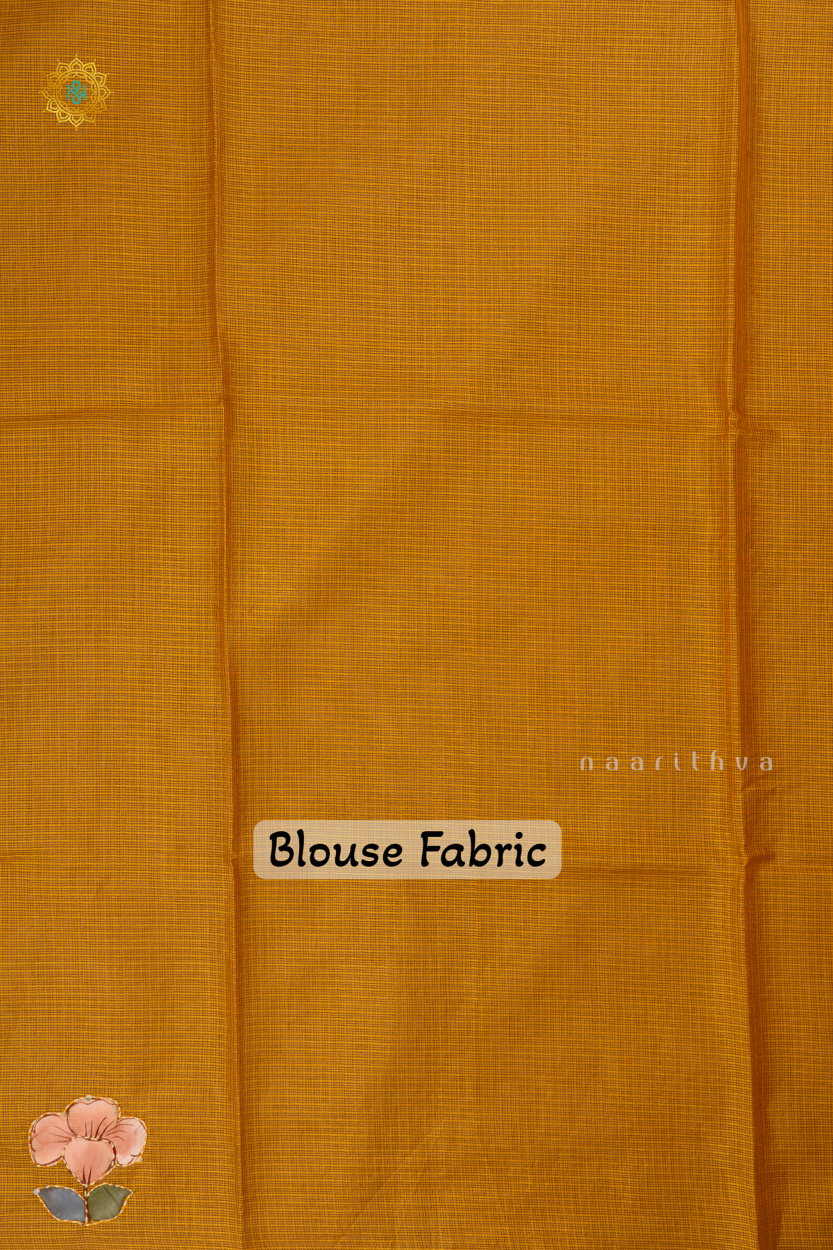 YELLOW - KOTA ORGANZA WITH KATHA WORK