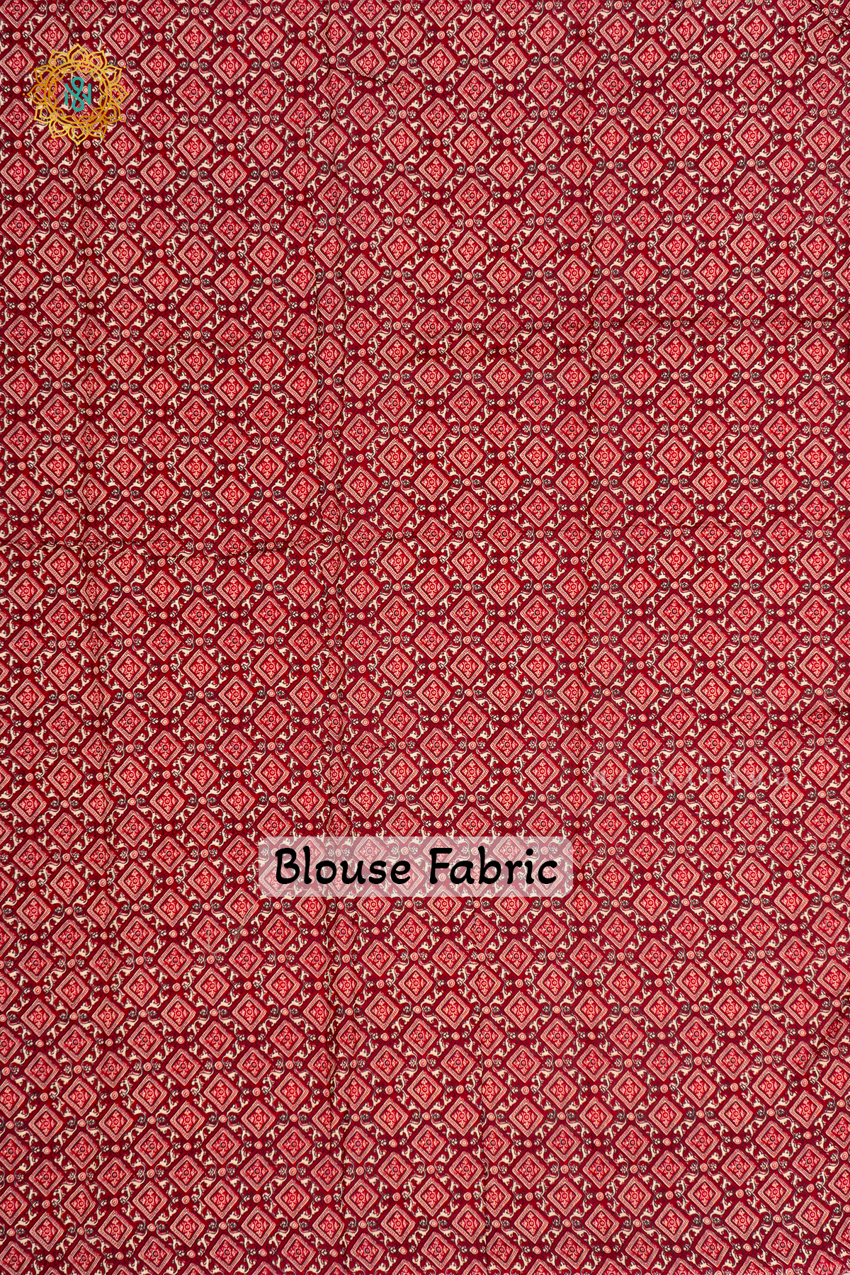 RED - SEMI CREPE SILK