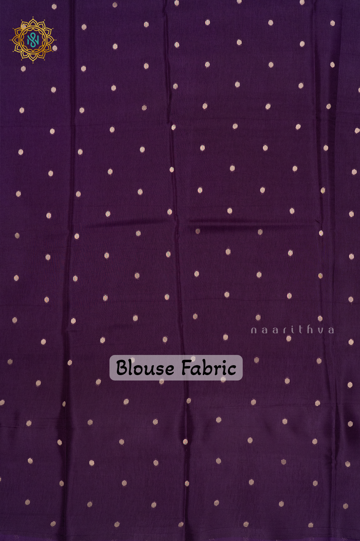 PURPLE - SEMI MYSORE CRPE SILK