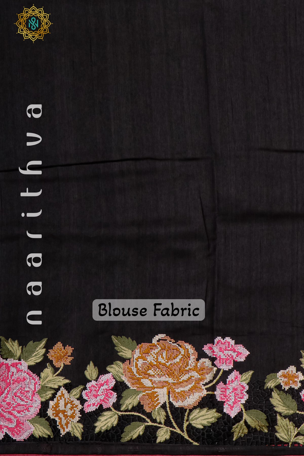 BLACK - TUSSAR SILK