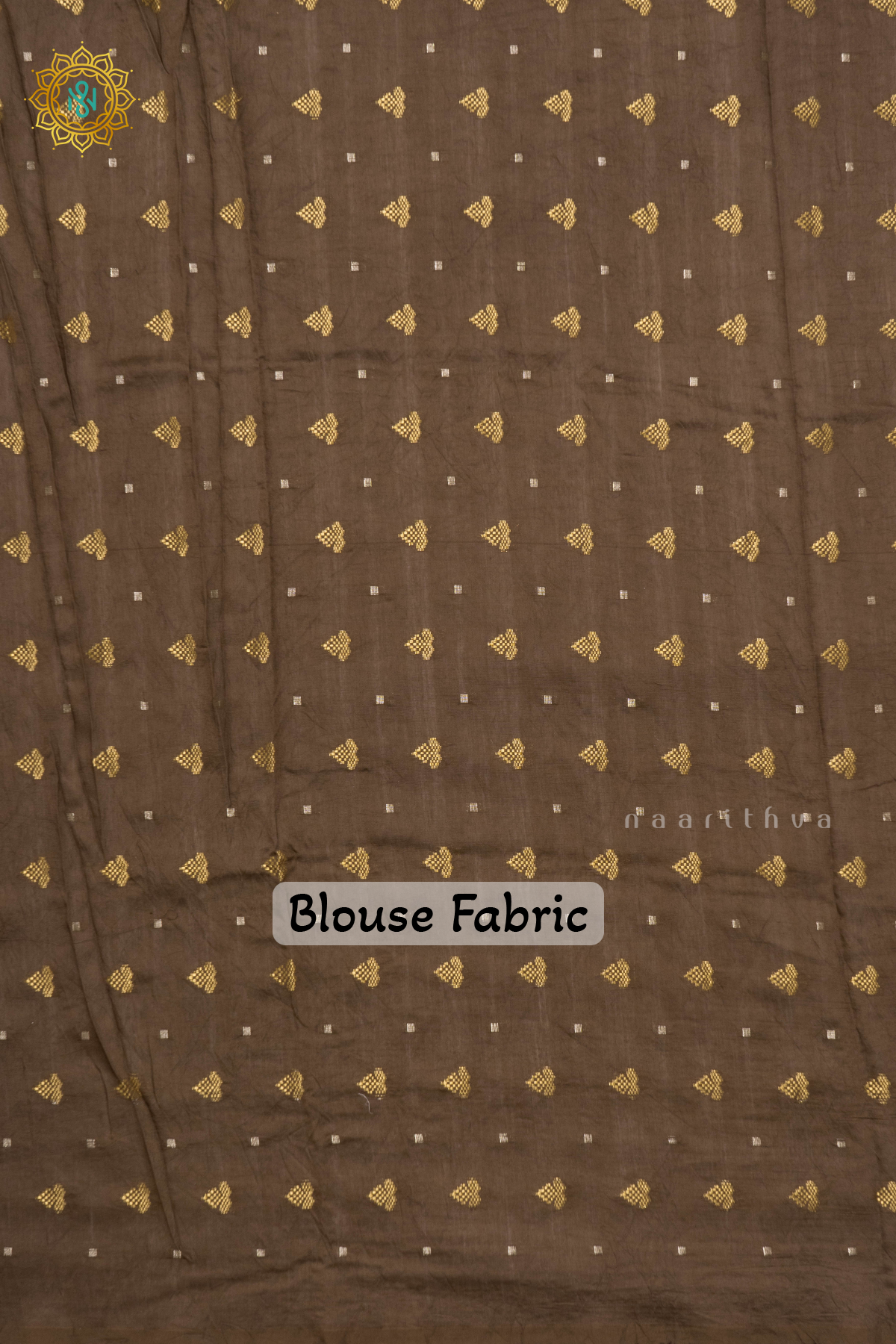 OLIVE GREEN WITH SAGE GREEN - SEMI CREPE SILK