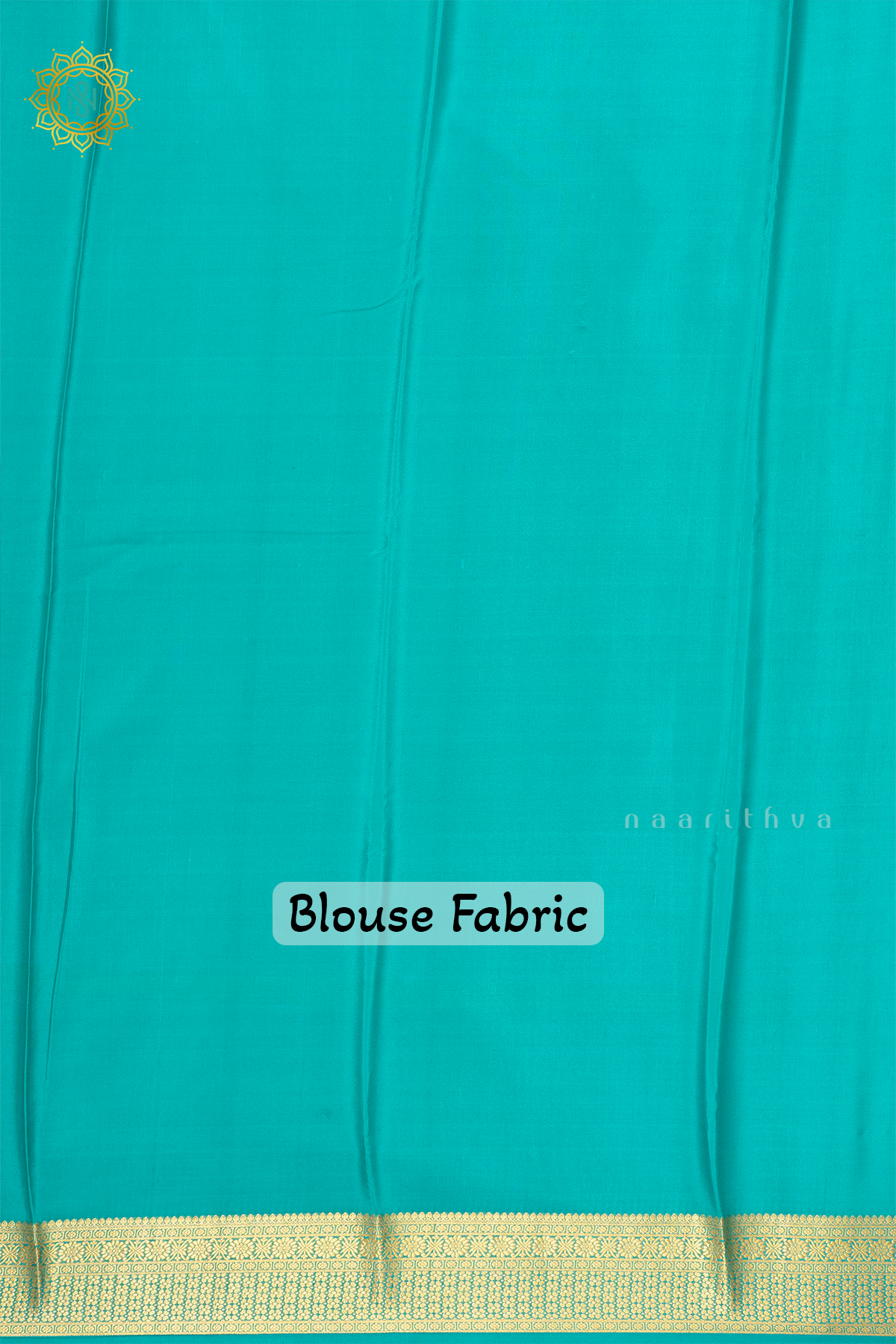 PINKISH LAVENDER WITH AQUA GREEN & BLUE - PURE MYSORE CREPE SILK