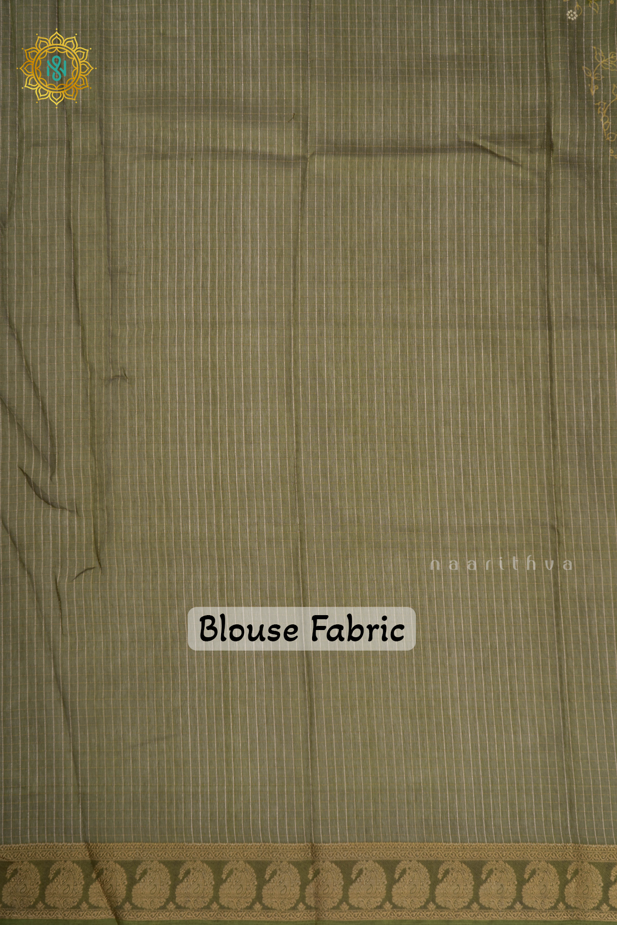 OLIVE GREEN - SEMI GEORGETTE