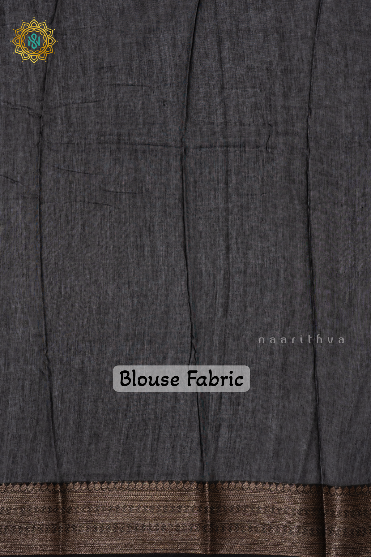 BLACK - CHANDERI SILK COTTON