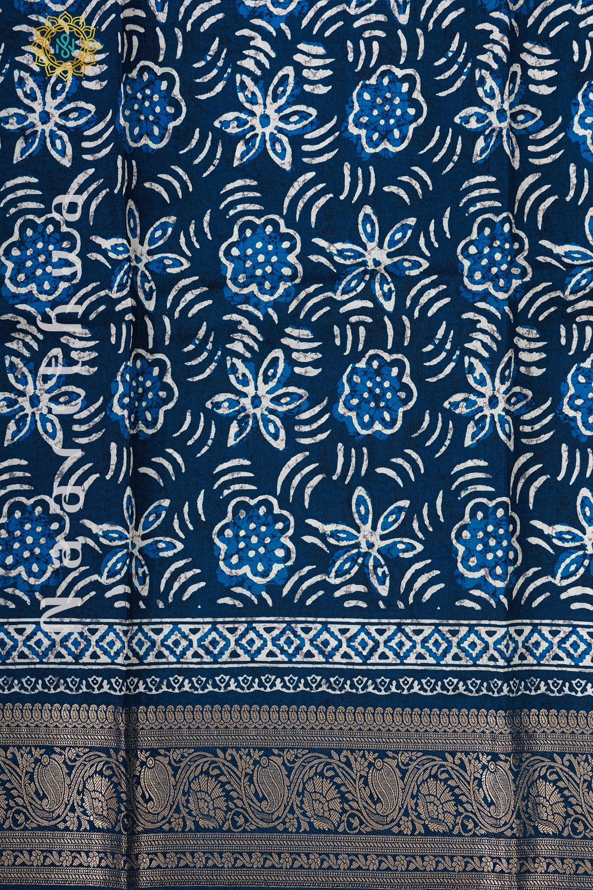 INDIGO - SEMI CREPE SILK