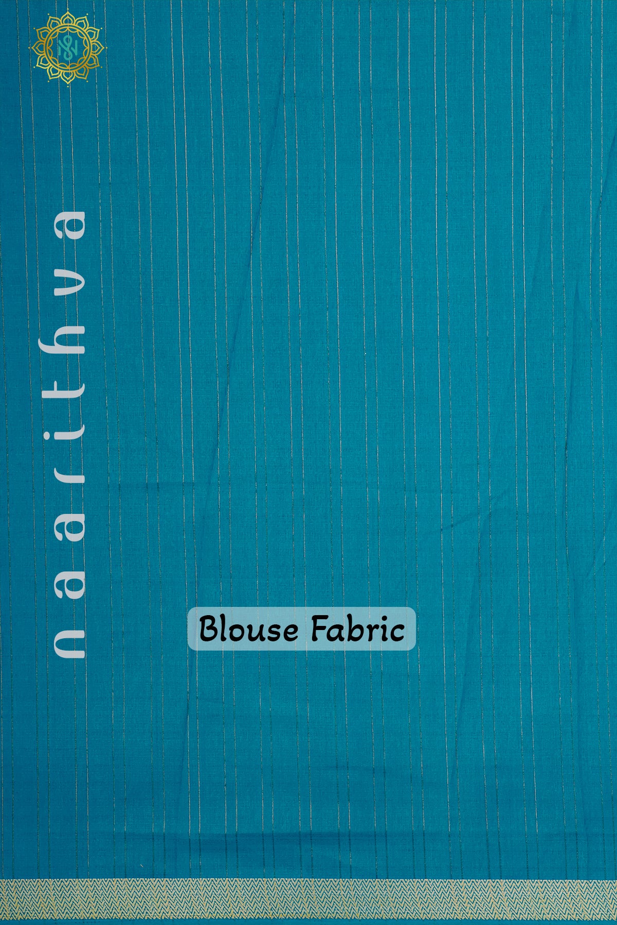 AQUA BLUE - JUTE COTTON