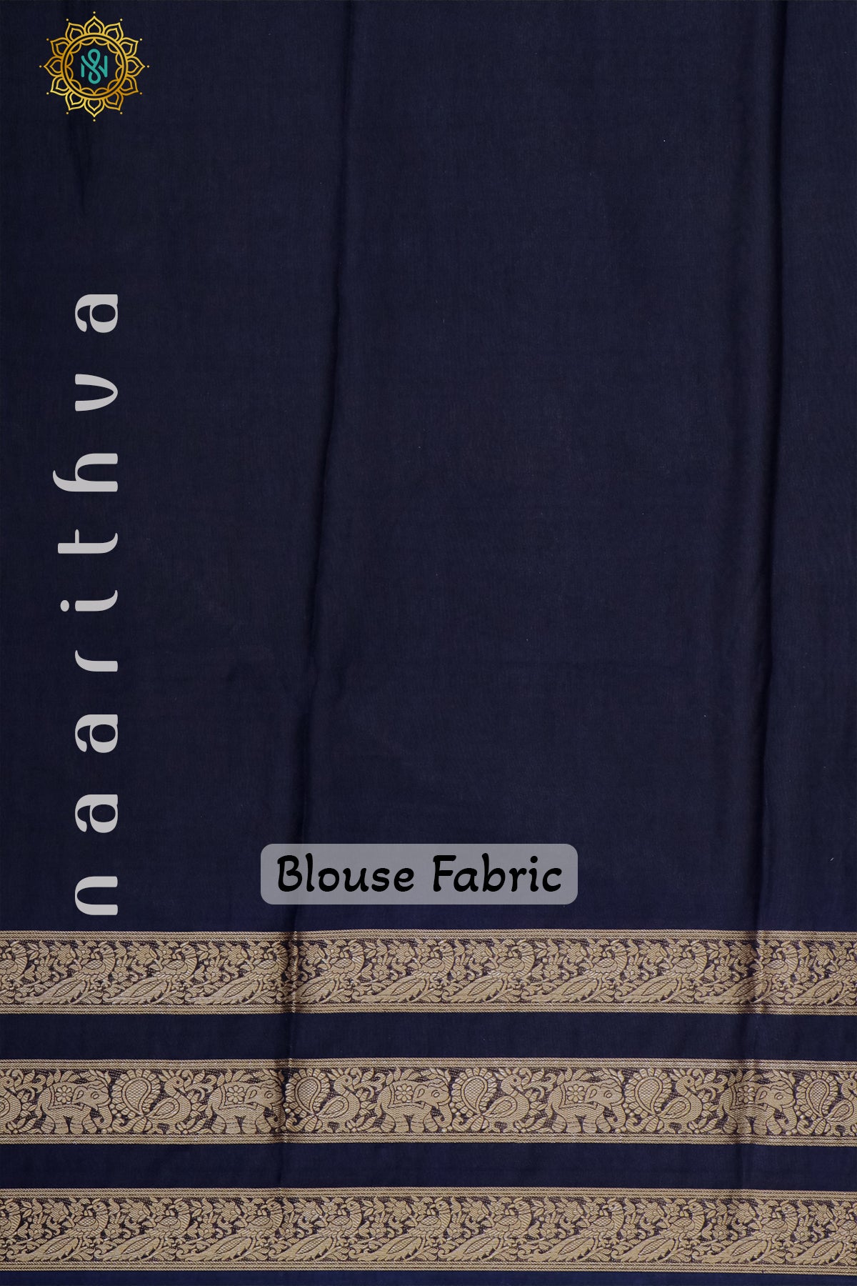 NAVY BLUE - SEMI GEORGETTE