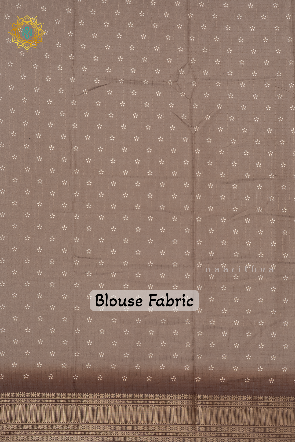 GREY WITH BROWN - DOLA SILK