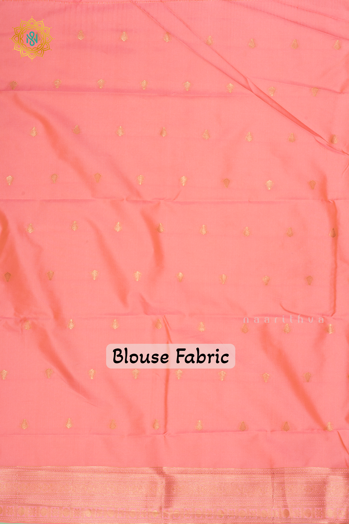 PISTA GREEN WITH RANI PINK - SEMI KANCHI