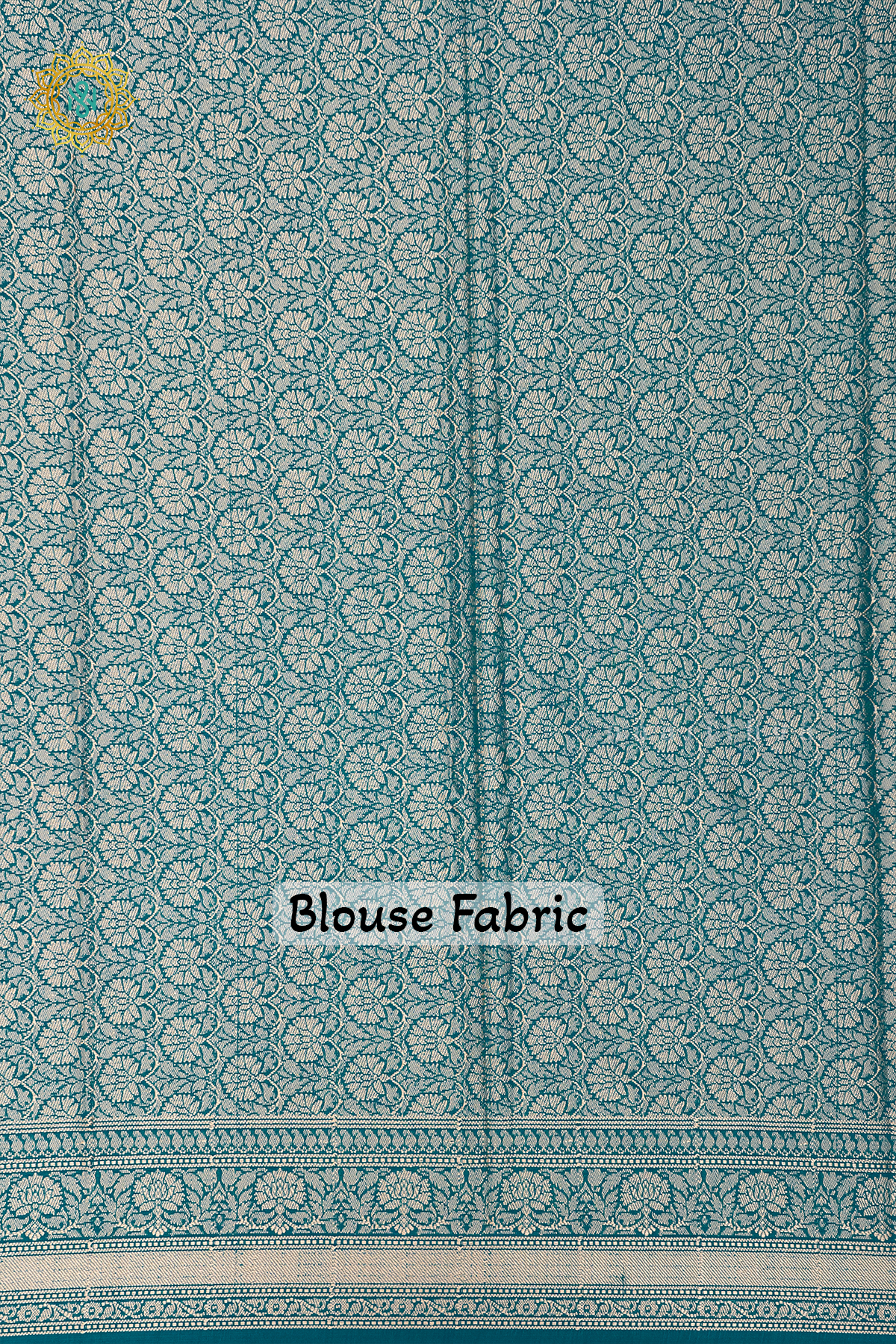 MAGENTA WITH CYAN GREEN - JUTE COTTON