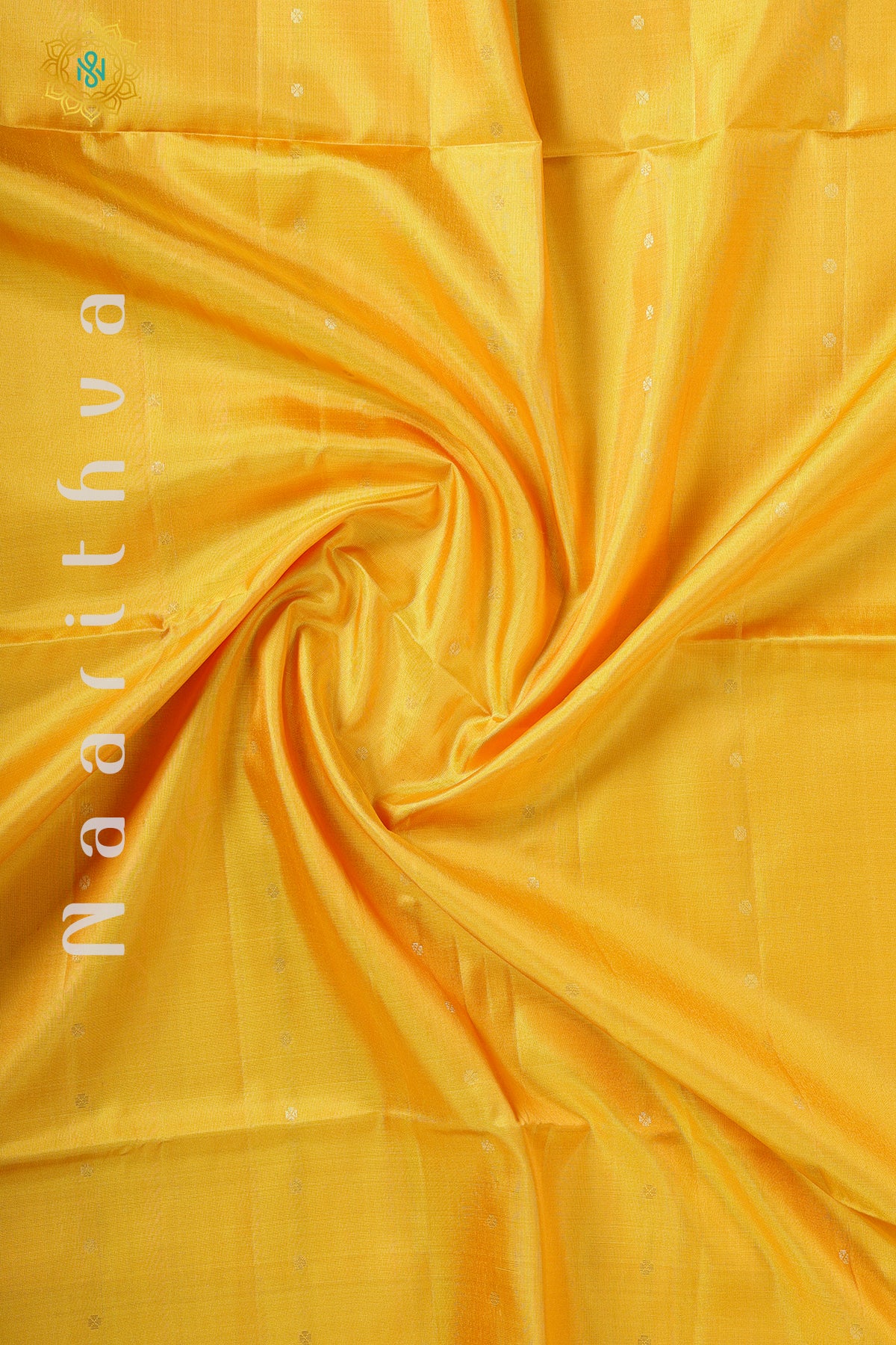 YELLOW WITH GREY - PURE KANJIVARAM SOFT SILK