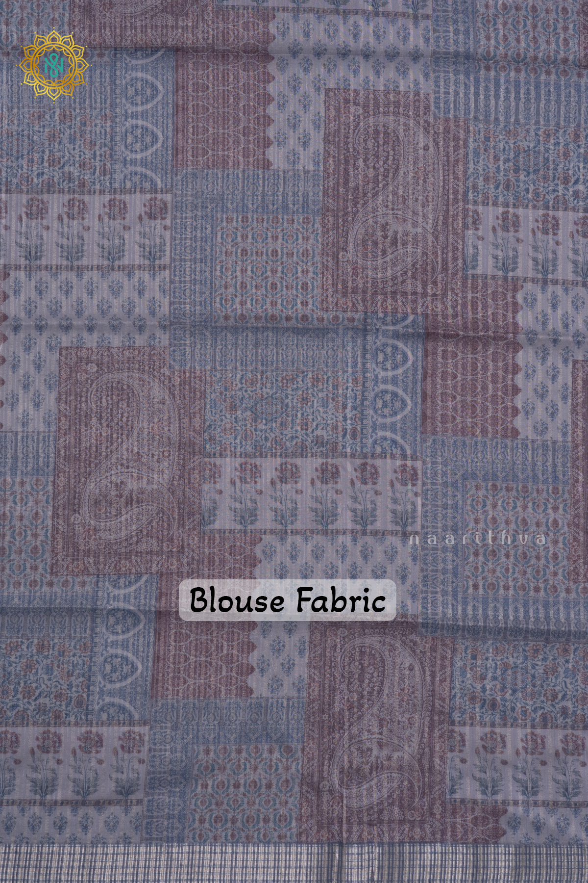 NAVY BLUE - SEMI TUSSAR SILK