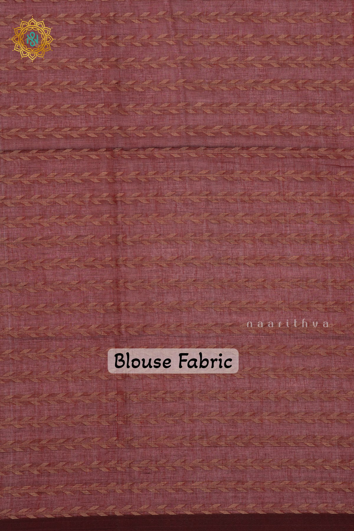 MAROON WITH NAVY BLUE - MUL COTTON